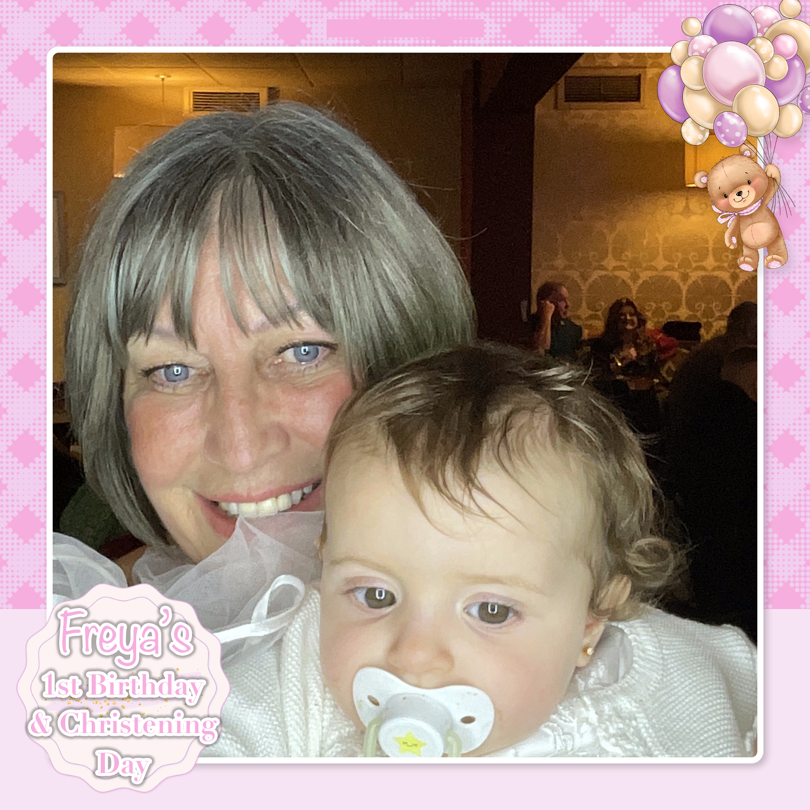 Freya's 1st Birthday & Christening Day | View more photos from the event at gallery.liverpoolselfiemirror.co.uk/u/LiverpoolSelfieMirror/Freyas-1st-Birthday-Christening-Day
