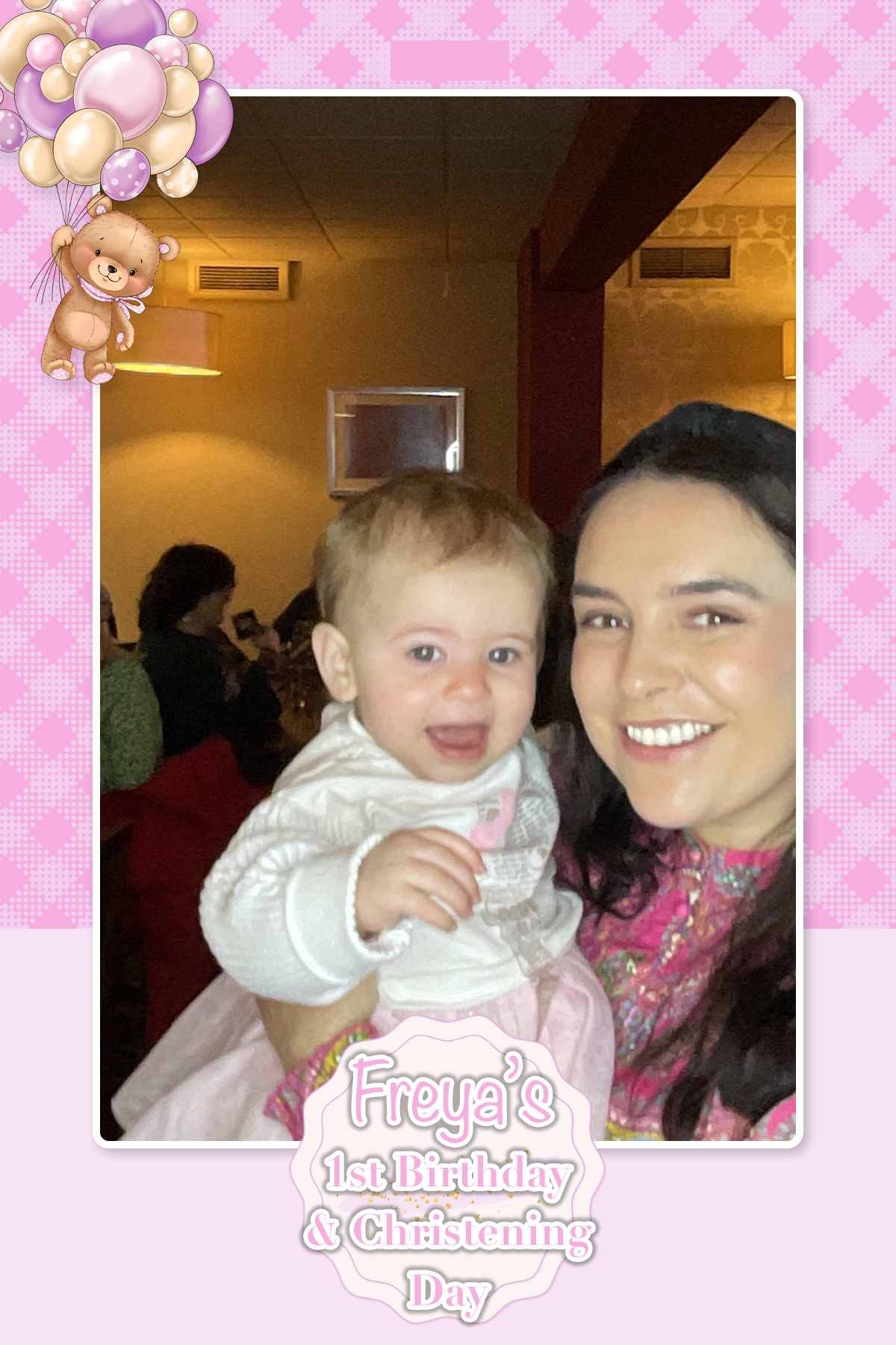 Freya's 1st Birthday & Christening Day | View more photos from the event at gallery.liverpoolselfiemirror.co.uk/u/LiverpoolSelfieMirror/Freyas-1st-Birthday-Christening-Day