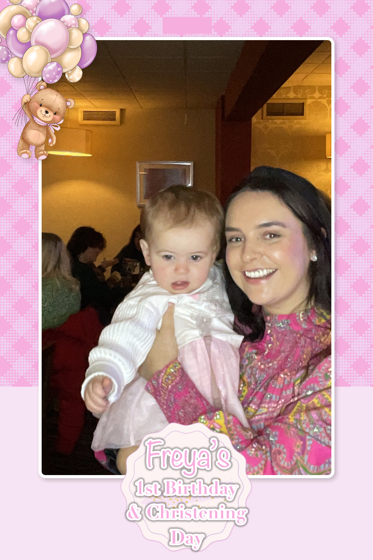 Freya's 1st Birthday & Christening Day | View more photos from the event at gallery.liverpoolselfiemirror.co.uk/u/LiverpoolSelfieMirror/Freyas-1st-Birthday-Christening-Day