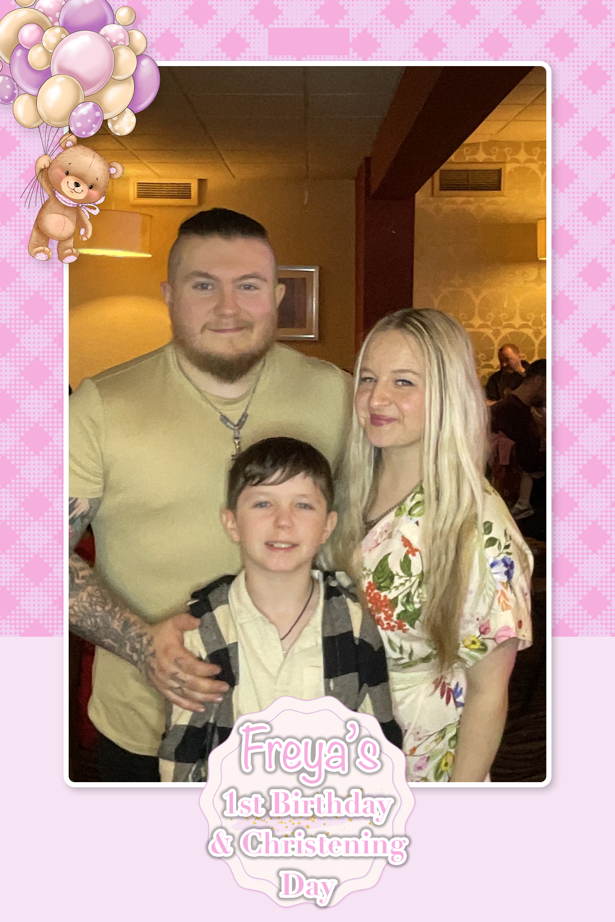 Freya's 1st Birthday & Christening Day | View more photos from the event at gallery.liverpoolselfiemirror.co.uk/u/LiverpoolSelfieMirror/Freyas-1st-Birthday-Christening-Day