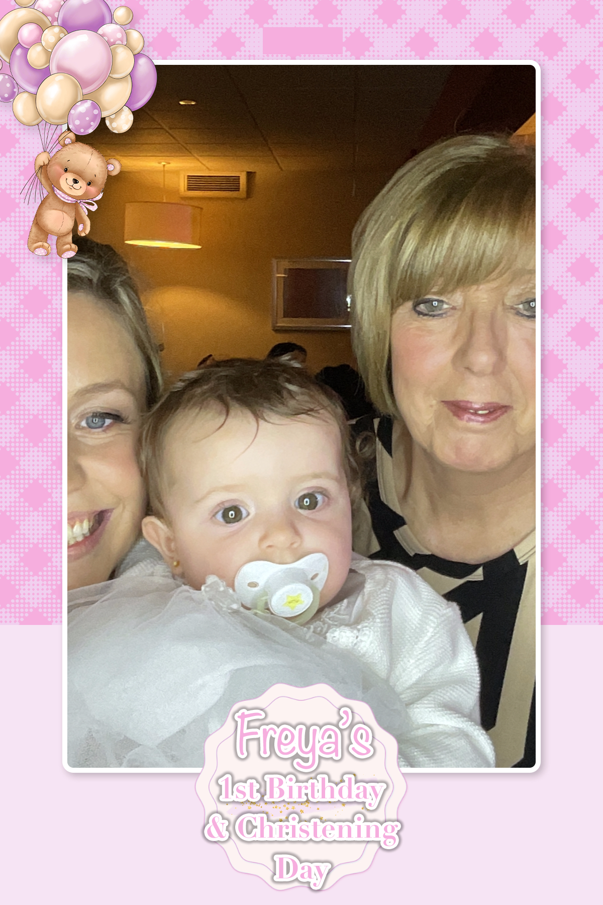 Freya's 1st Birthday & Christening Day | View more photos from the event at gallery.liverpoolselfiemirror.co.uk/u/LiverpoolSelfieMirror/Freyas-1st-Birthday-Christening-Day