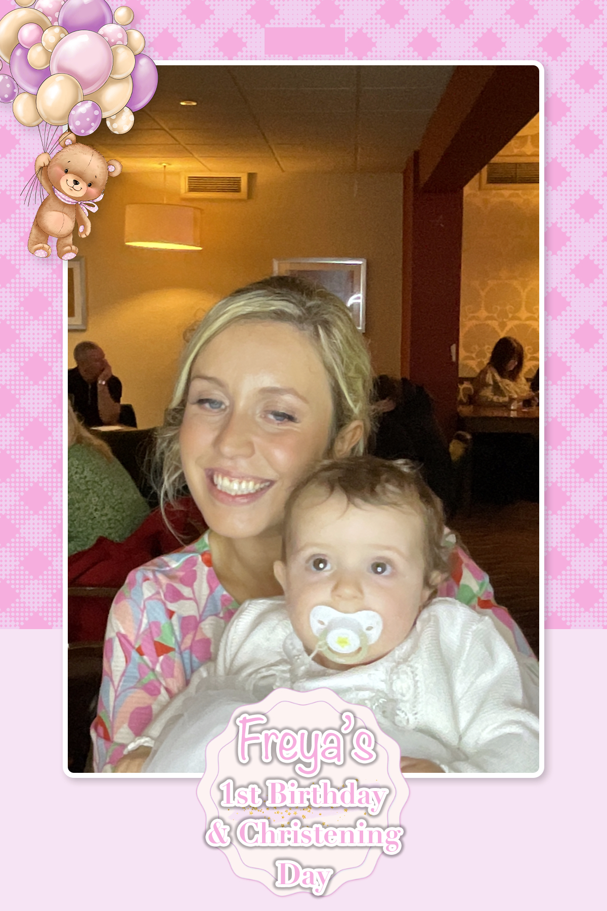 Freya's 1st Birthday & Christening Day | View more photos from the event at gallery.liverpoolselfiemirror.co.uk/u/LiverpoolSelfieMirror/Freyas-1st-Birthday-Christening-Day