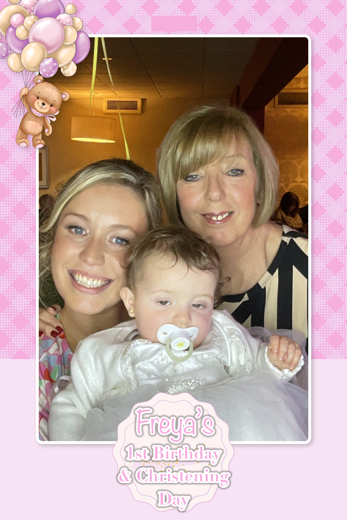 Freya's 1st Birthday & Christening Day | View more photos from the event at gallery.liverpoolselfiemirror.co.uk/u/LiverpoolSelfieMirror/Freyas-1st-Birthday-Christening-Day