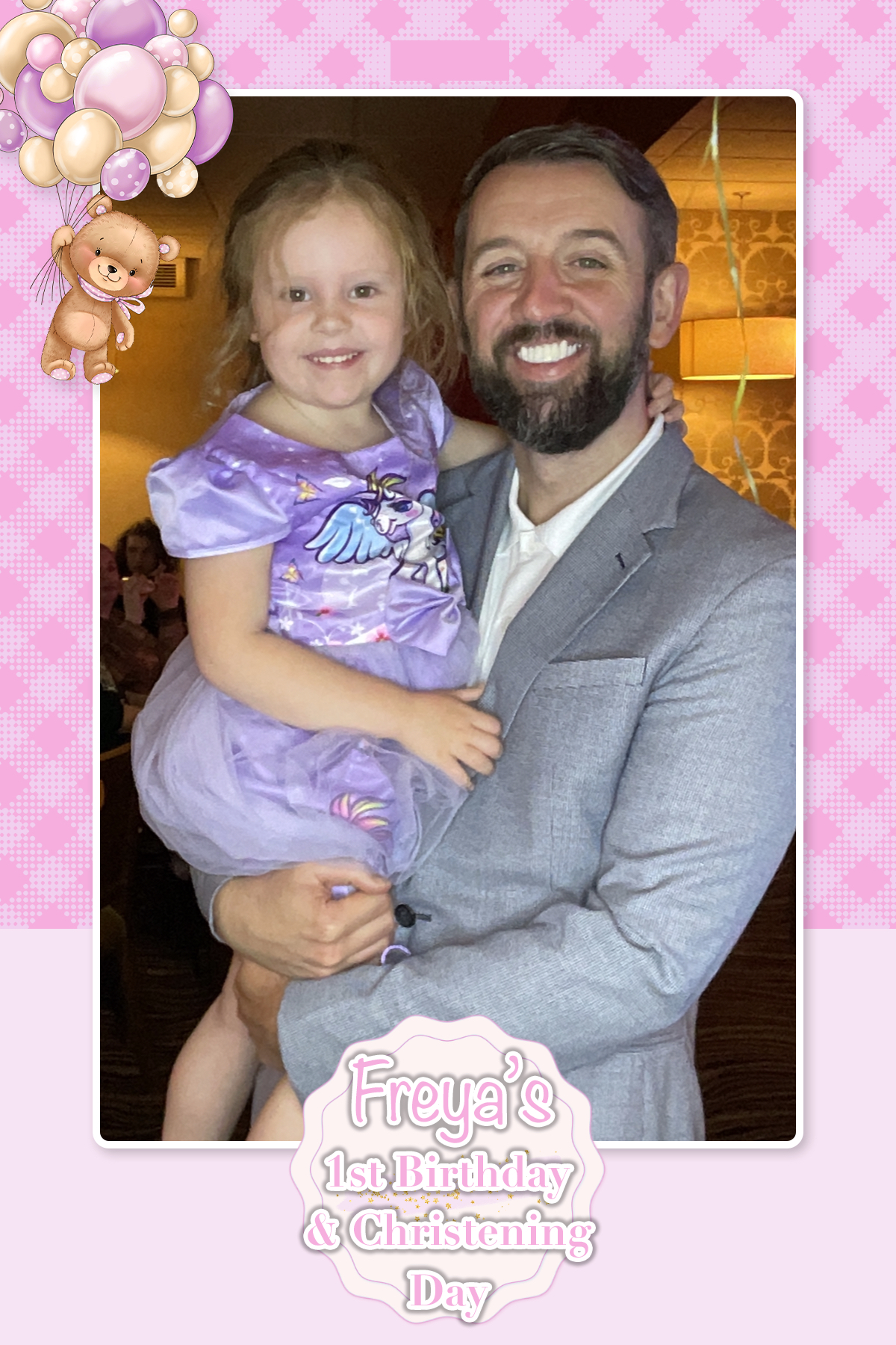 Freya's 1st Birthday & Christening Day | View more photos from the event at gallery.liverpoolselfiemirror.co.uk/u/LiverpoolSelfieMirror/Freyas-1st-Birthday-Christening-Day
