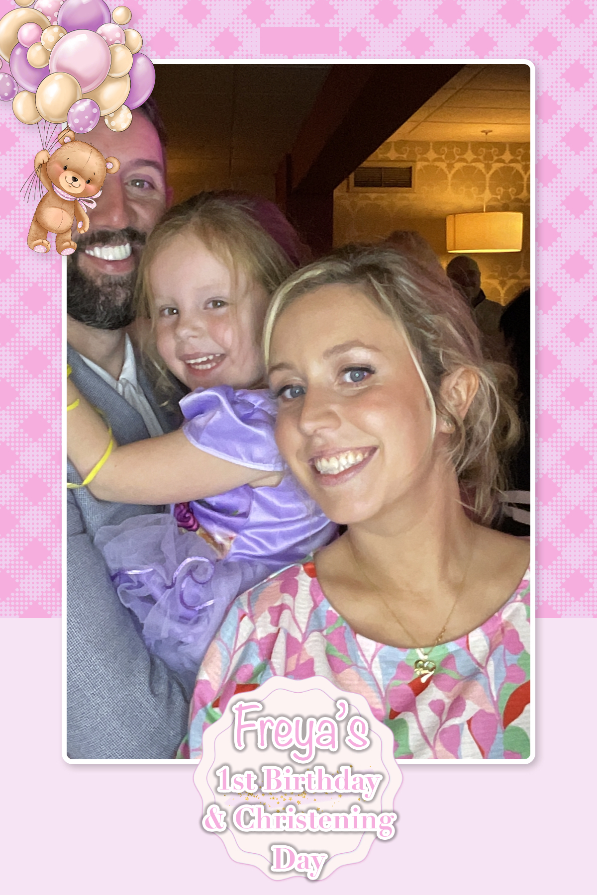 Freya's 1st Birthday & Christening Day | View more photos from the event at gallery.liverpoolselfiemirror.co.uk/u/LiverpoolSelfieMirror/Freyas-1st-Birthday-Christening-Day