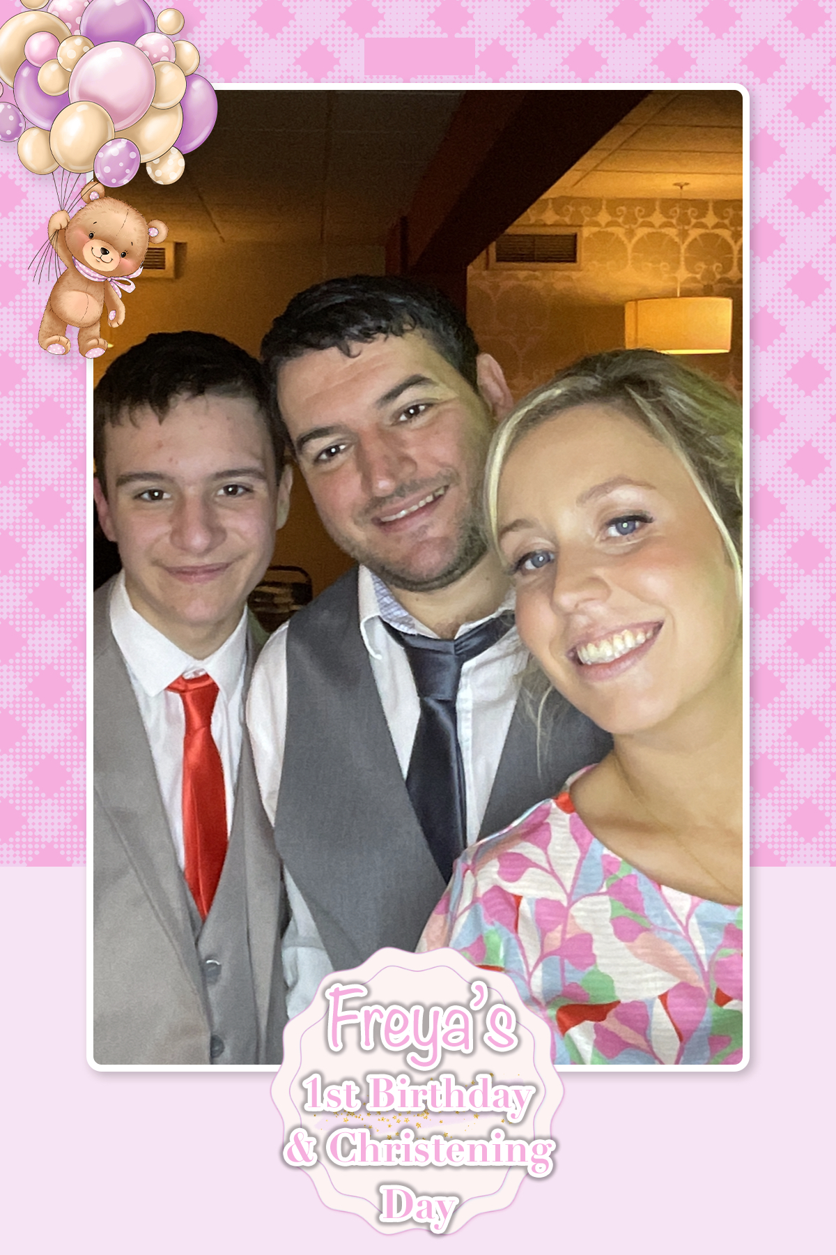 Freya's 1st Birthday & Christening Day | View more photos from the event at gallery.liverpoolselfiemirror.co.uk/u/LiverpoolSelfieMirror/Freyas-1st-Birthday-Christening-Day