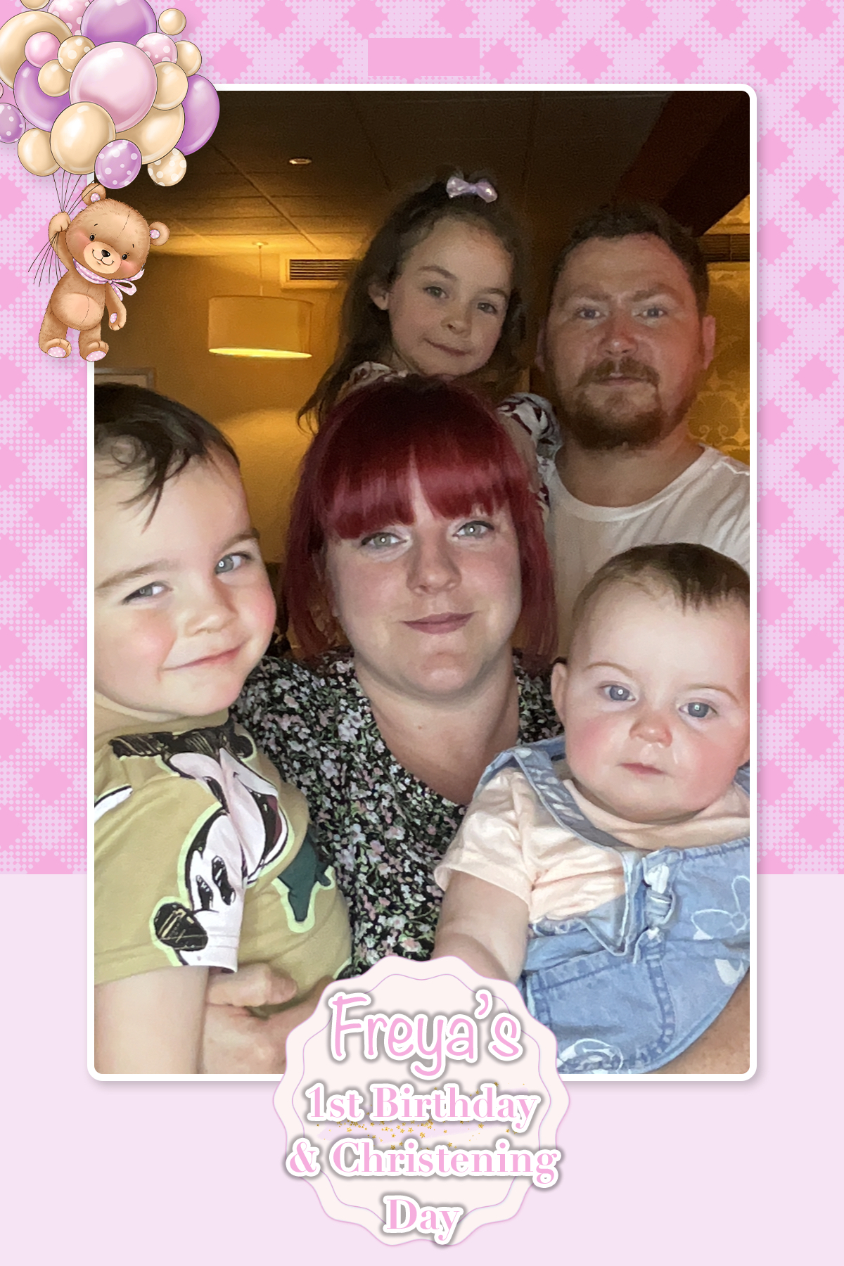 Freya's 1st Birthday & Christening Day | View more photos from the event at gallery.liverpoolselfiemirror.co.uk/u/LiverpoolSelfieMirror/Freyas-1st-Birthday-Christening-Day