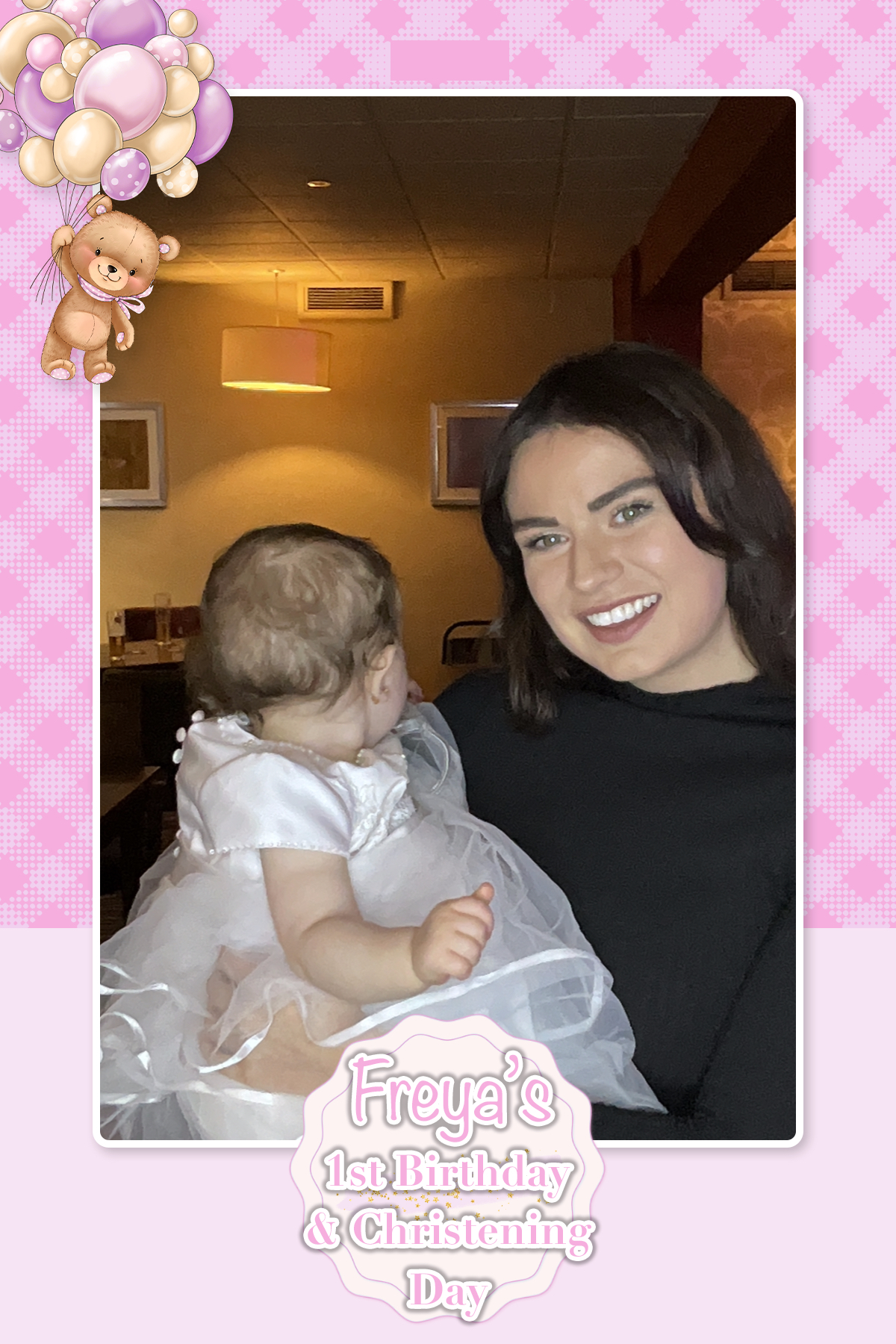 Freya's 1st Birthday & Christening Day | View more photos from the event at gallery.liverpoolselfiemirror.co.uk/u/LiverpoolSelfieMirror/Freyas-1st-Birthday-Christening-Day