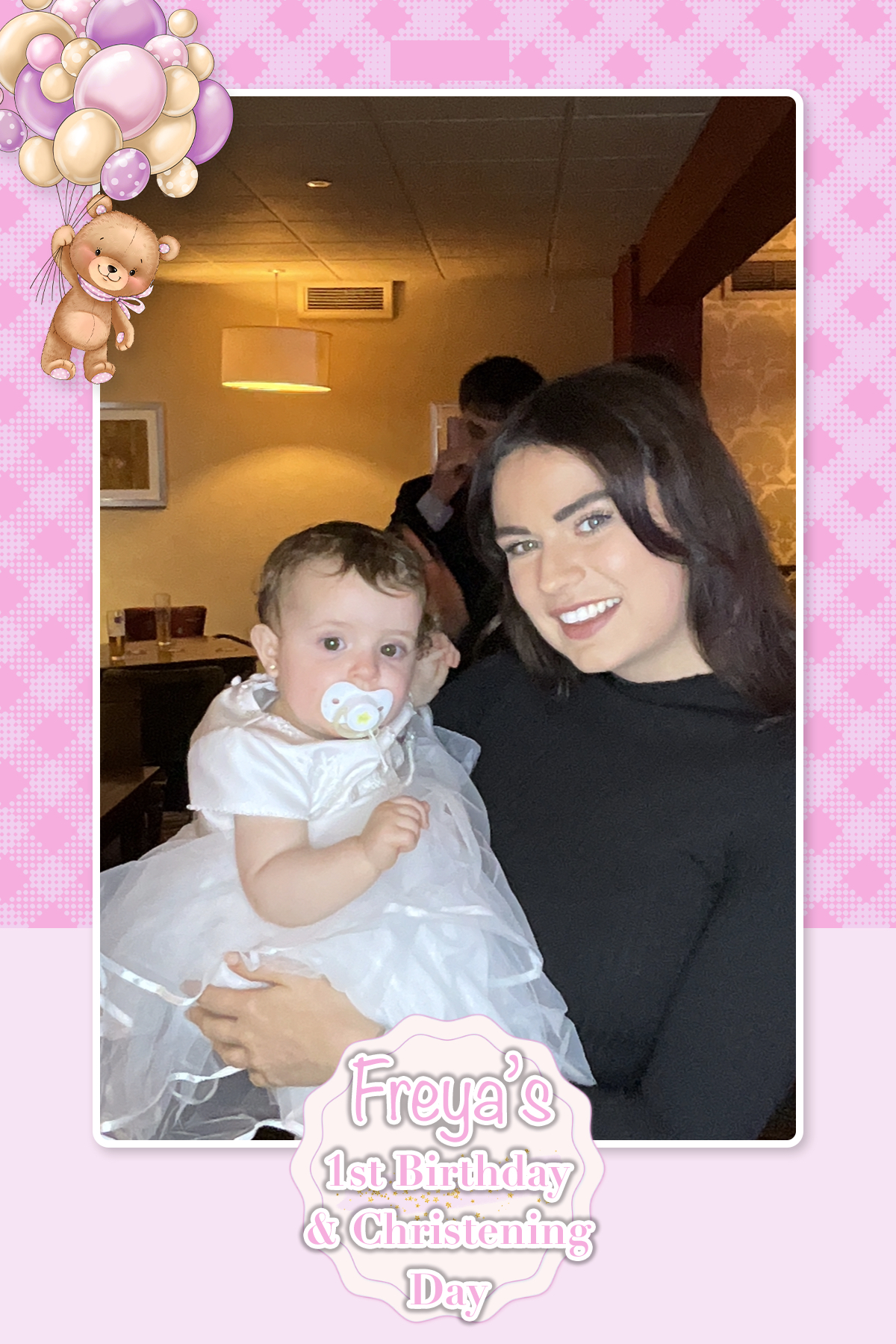 Freya's 1st Birthday & Christening Day | View more photos from the event at gallery.liverpoolselfiemirror.co.uk/u/LiverpoolSelfieMirror/Freyas-1st-Birthday-Christening-Day
