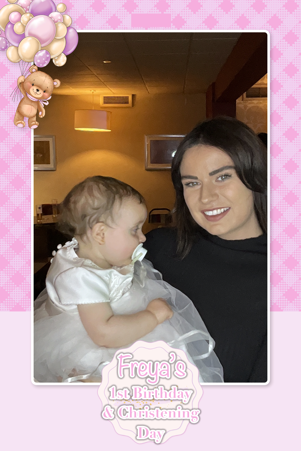 Freya's 1st Birthday & Christening Day | View more photos from the event at gallery.liverpoolselfiemirror.co.uk/u/LiverpoolSelfieMirror/Freyas-1st-Birthday-Christening-Day