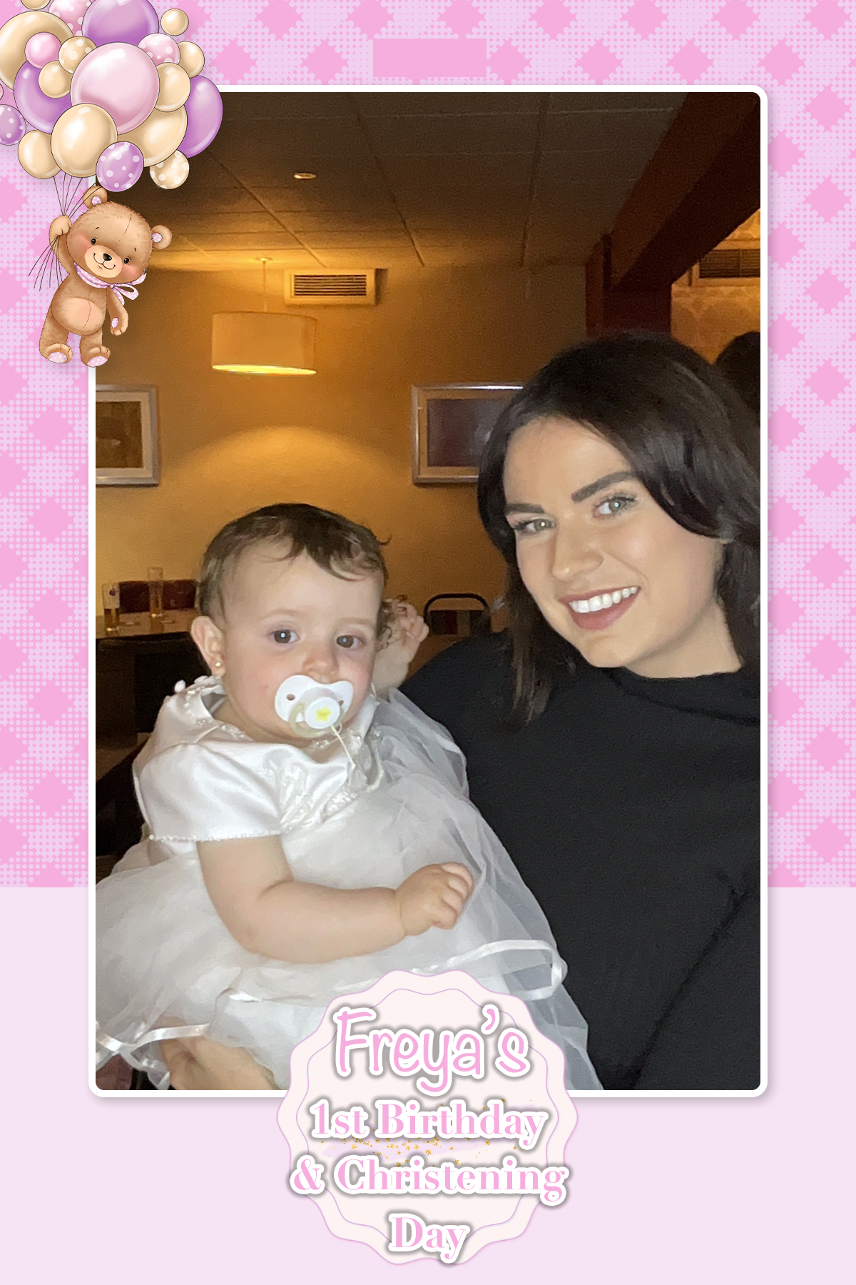 Freya's 1st Birthday & Christening Day | View more photos from the event at gallery.liverpoolselfiemirror.co.uk/u/LiverpoolSelfieMirror/Freyas-1st-Birthday-Christening-Day
