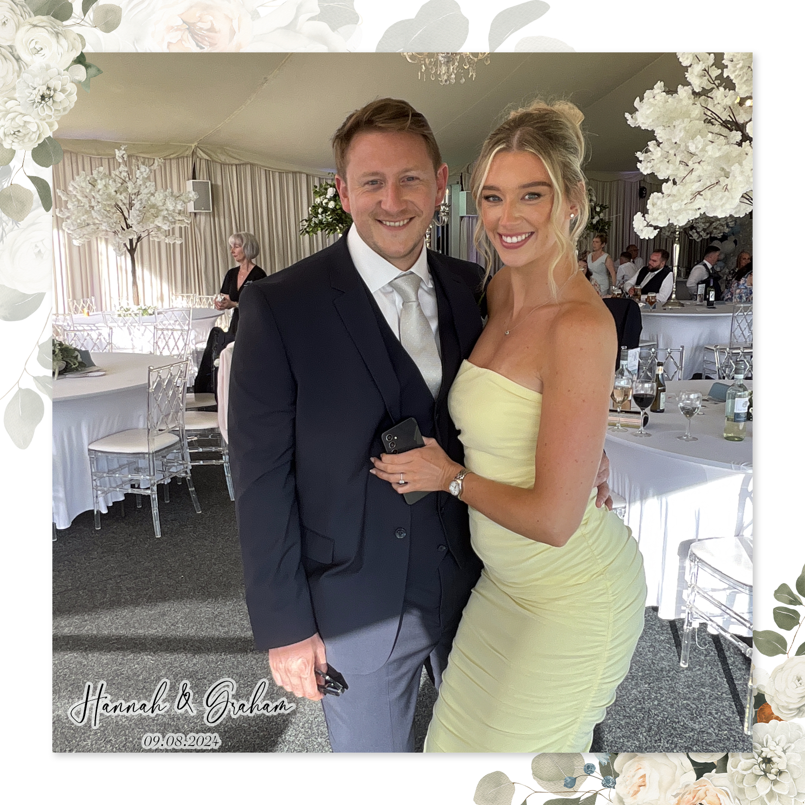 Hannah & Graham's Wedding | View more photos from the event at gallery.liverpoolselfiemirror.co.uk/u/LiverpoolSelfieMirror/Hannah-Grahams-Wedding