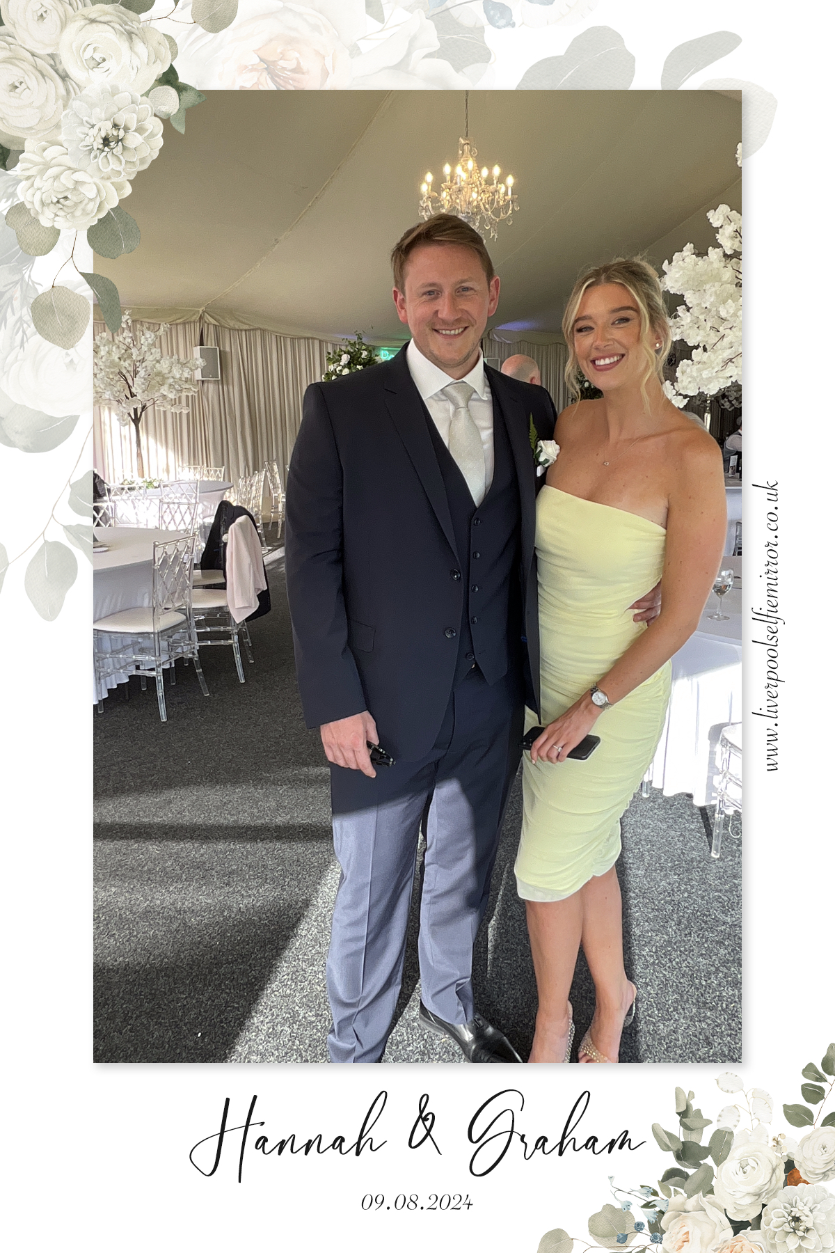 Hannah & Graham's Wedding | View more photos from the event at gallery.liverpoolselfiemirror.co.uk/u/LiverpoolSelfieMirror/Hannah-Grahams-Wedding