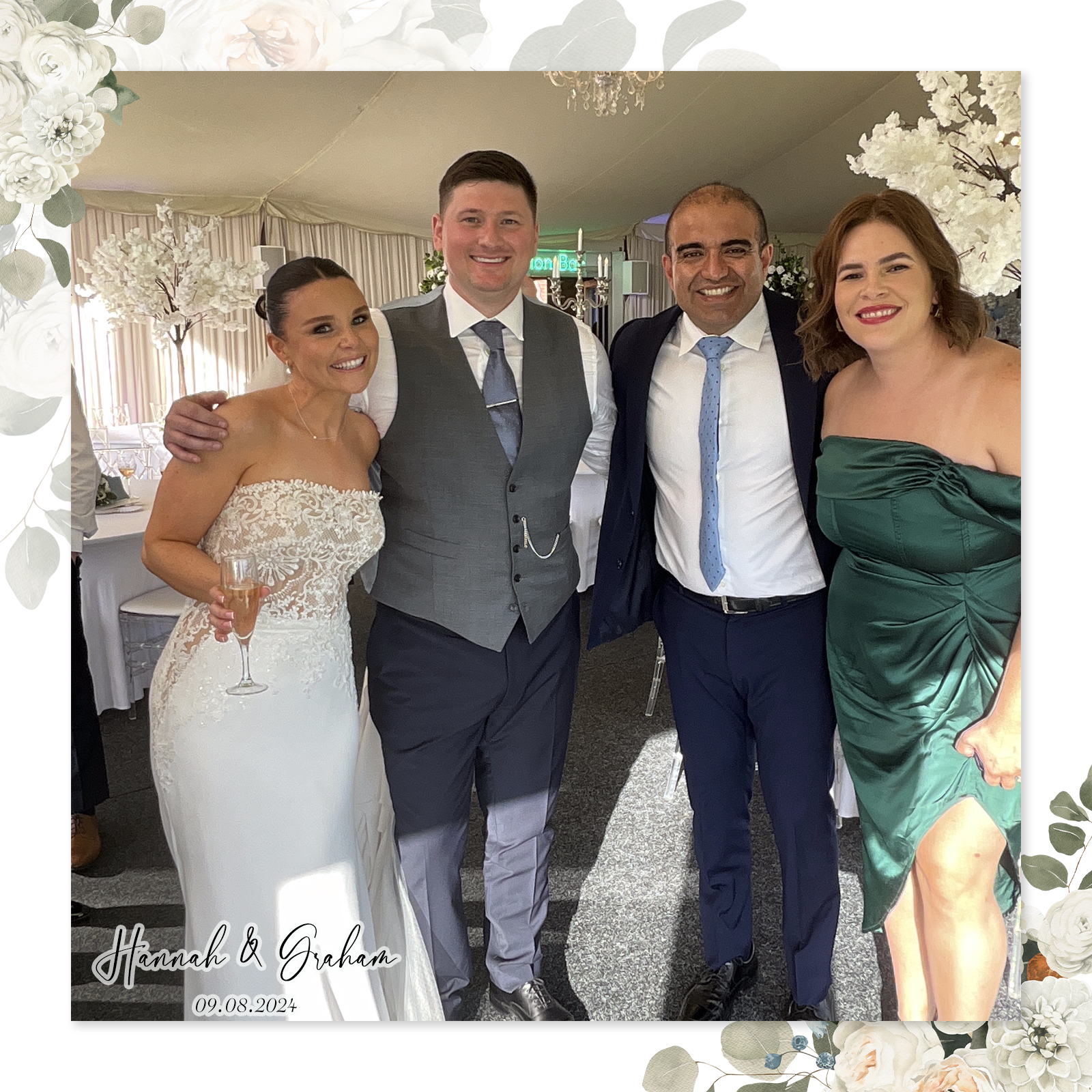 Hannah & Graham's Wedding | View more photos from the event at gallery.liverpoolselfiemirror.co.uk/u/LiverpoolSelfieMirror/Hannah-Grahams-Wedding