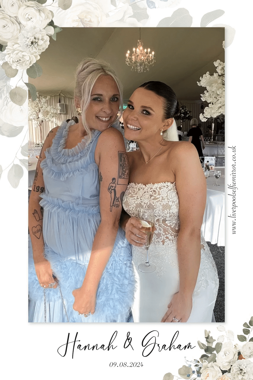 Hannah & Graham's Wedding | View more photos from the event at gallery.liverpoolselfiemirror.co.uk/u/LiverpoolSelfieMirror/Hannah-Grahams-Wedding