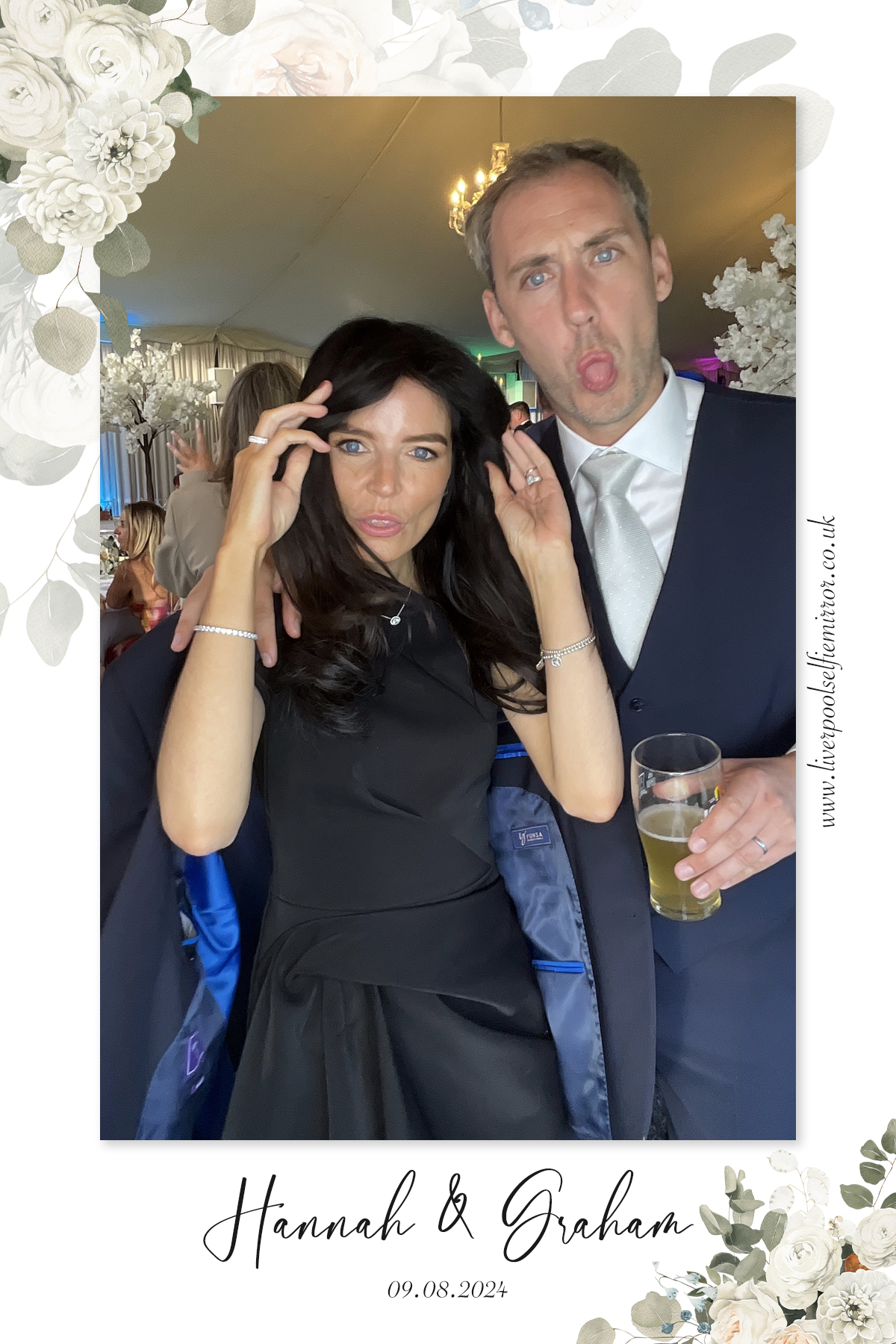 Hannah & Graham's Wedding | View more photos from the event at gallery.liverpoolselfiemirror.co.uk/u/LiverpoolSelfieMirror/Hannah-Grahams-Wedding