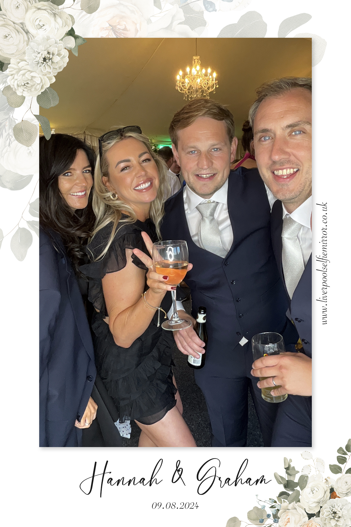 Hannah & Graham's Wedding | View more photos from the event at gallery.liverpoolselfiemirror.co.uk/u/LiverpoolSelfieMirror/Hannah-Grahams-Wedding