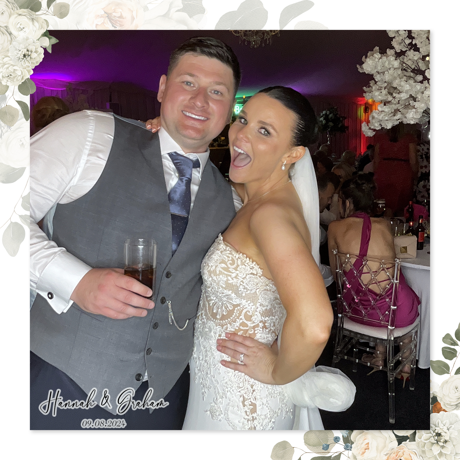 Hannah & Graham's Wedding | View more photos from the event at gallery.liverpoolselfiemirror.co.uk/u/LiverpoolSelfieMirror/Hannah-Grahams-Wedding