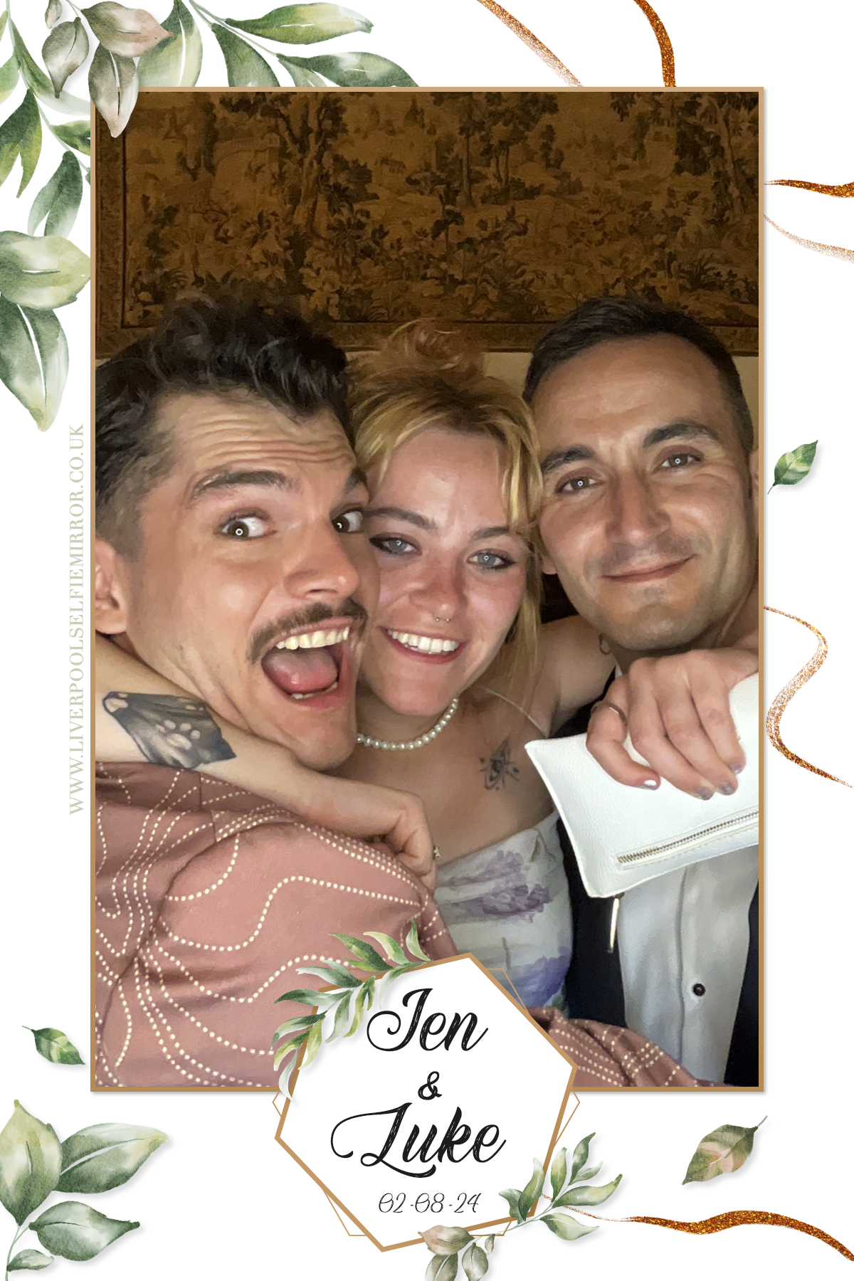 Jen & Luke's Wedding | View more photos from the event at gallery.liverpoolselfiemirror.co.uk/u/LiverpoolSelfieMirror/Jen-Lukes-Wedding