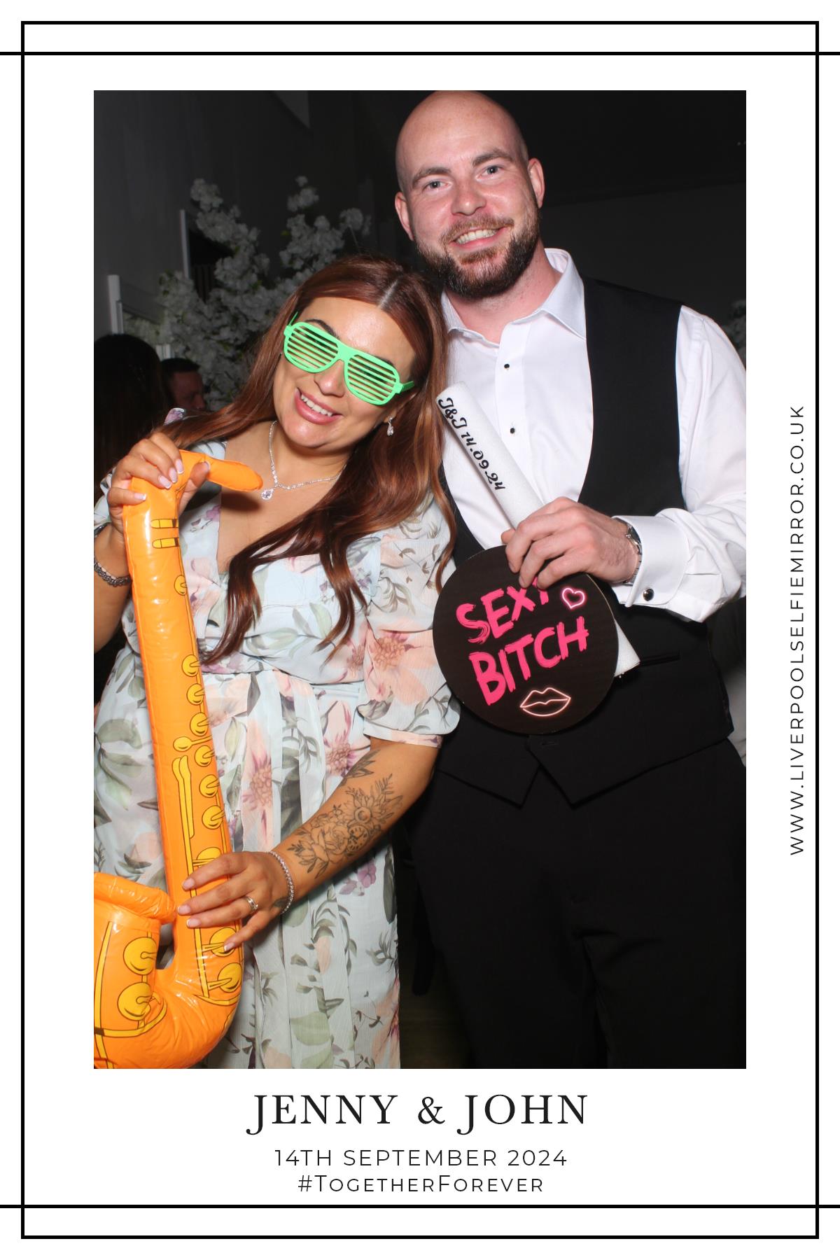 Jenny & John's Wedding | View more photos from the event at gallery.liverpoolselfiemirror.co.uk/u/LiverpoolSelfieMirror/Jenny-Johns-Wedding