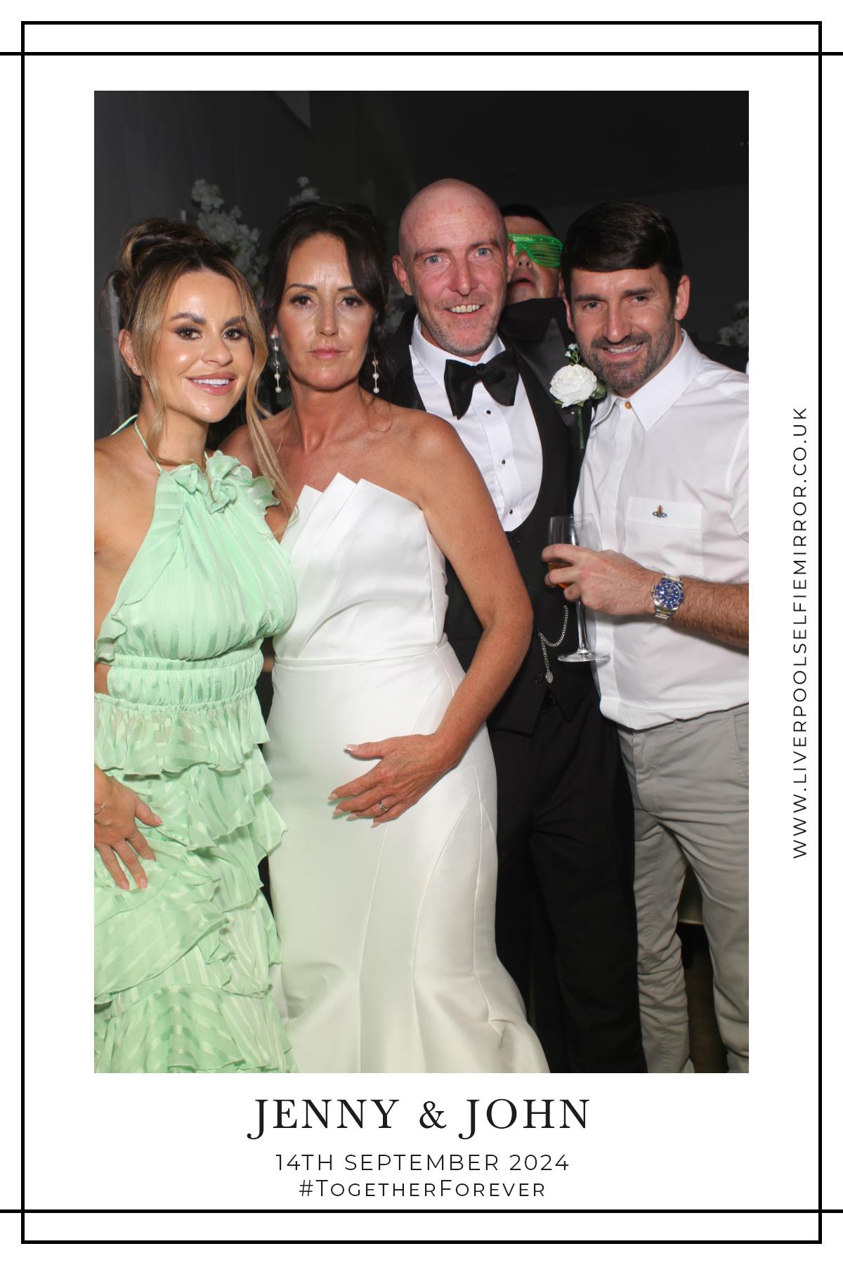 Jenny & John's Wedding | View more photos from the event at gallery.liverpoolselfiemirror.co.uk/u/LiverpoolSelfieMirror/Jenny-Johns-Wedding