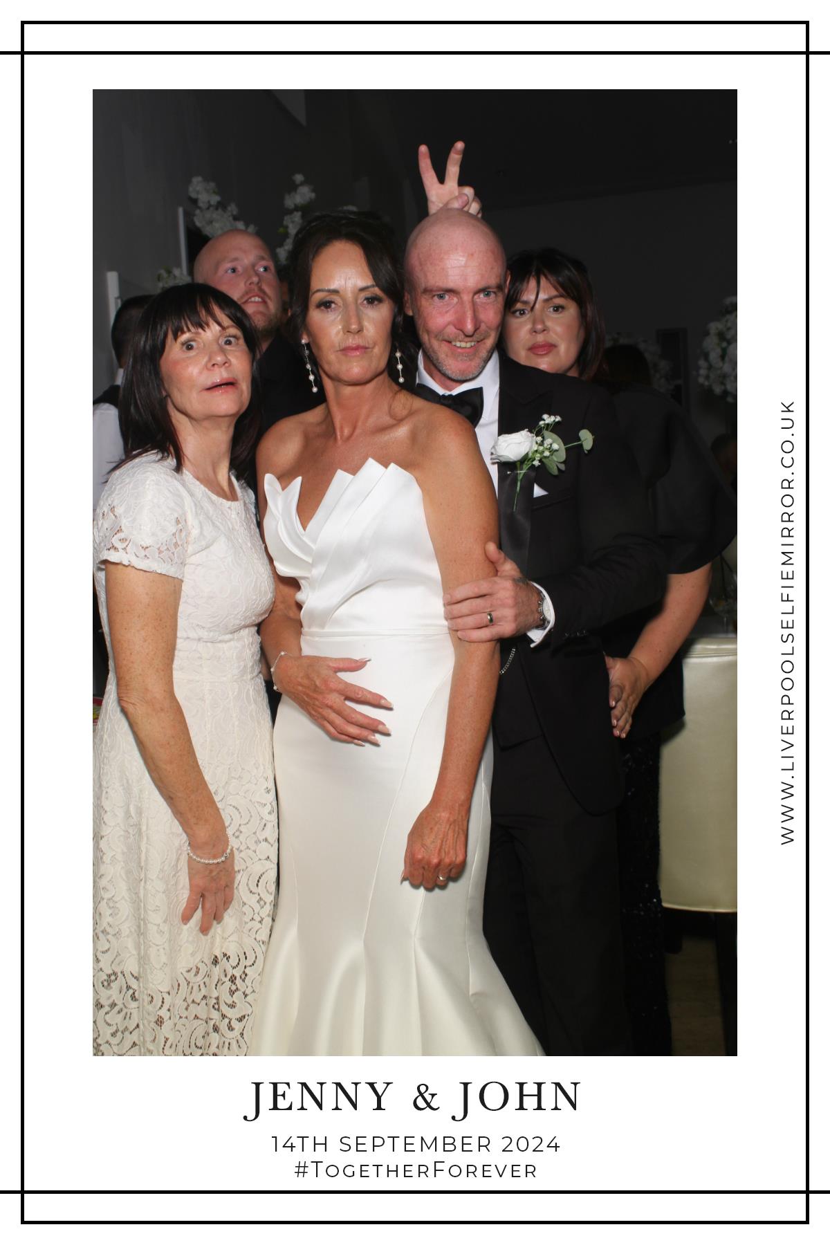 Jenny & John's Wedding | View more photos from the event at gallery.liverpoolselfiemirror.co.uk/u/LiverpoolSelfieMirror/Jenny-Johns-Wedding