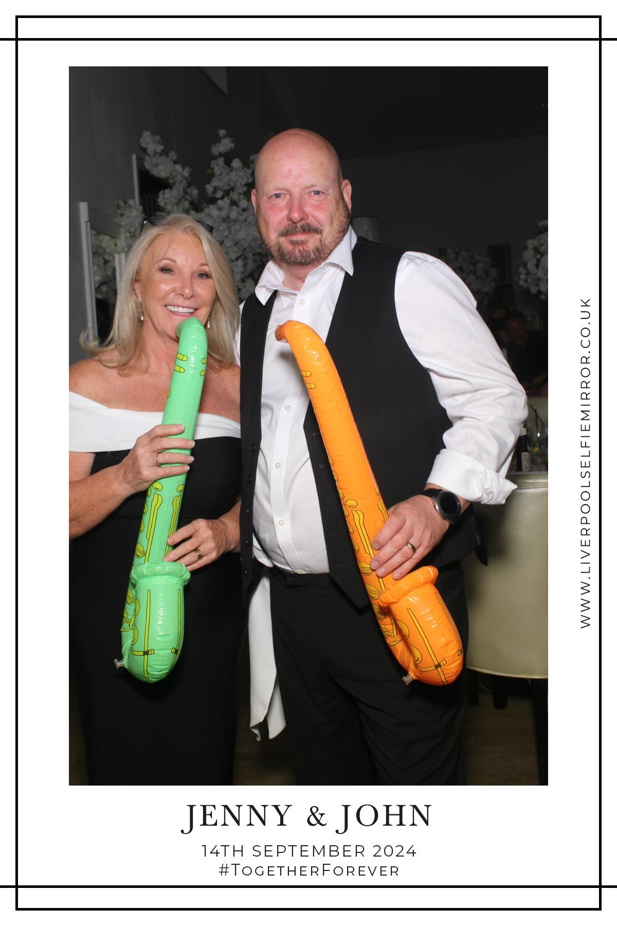 Jenny & John's Wedding | View more photos from the event at gallery.liverpoolselfiemirror.co.uk/u/LiverpoolSelfieMirror/Jenny-Johns-Wedding