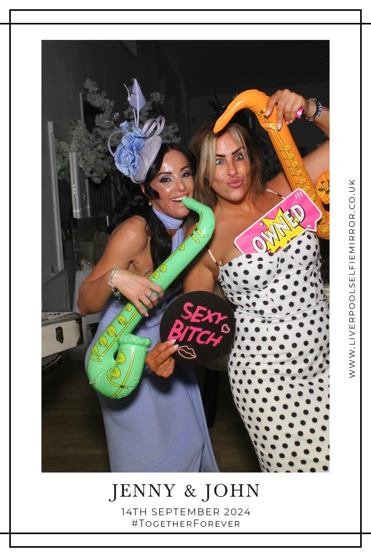 Jenny & John's Wedding | View more photos from the event at gallery.liverpoolselfiemirror.co.uk/u/LiverpoolSelfieMirror/Jenny-Johns-Wedding