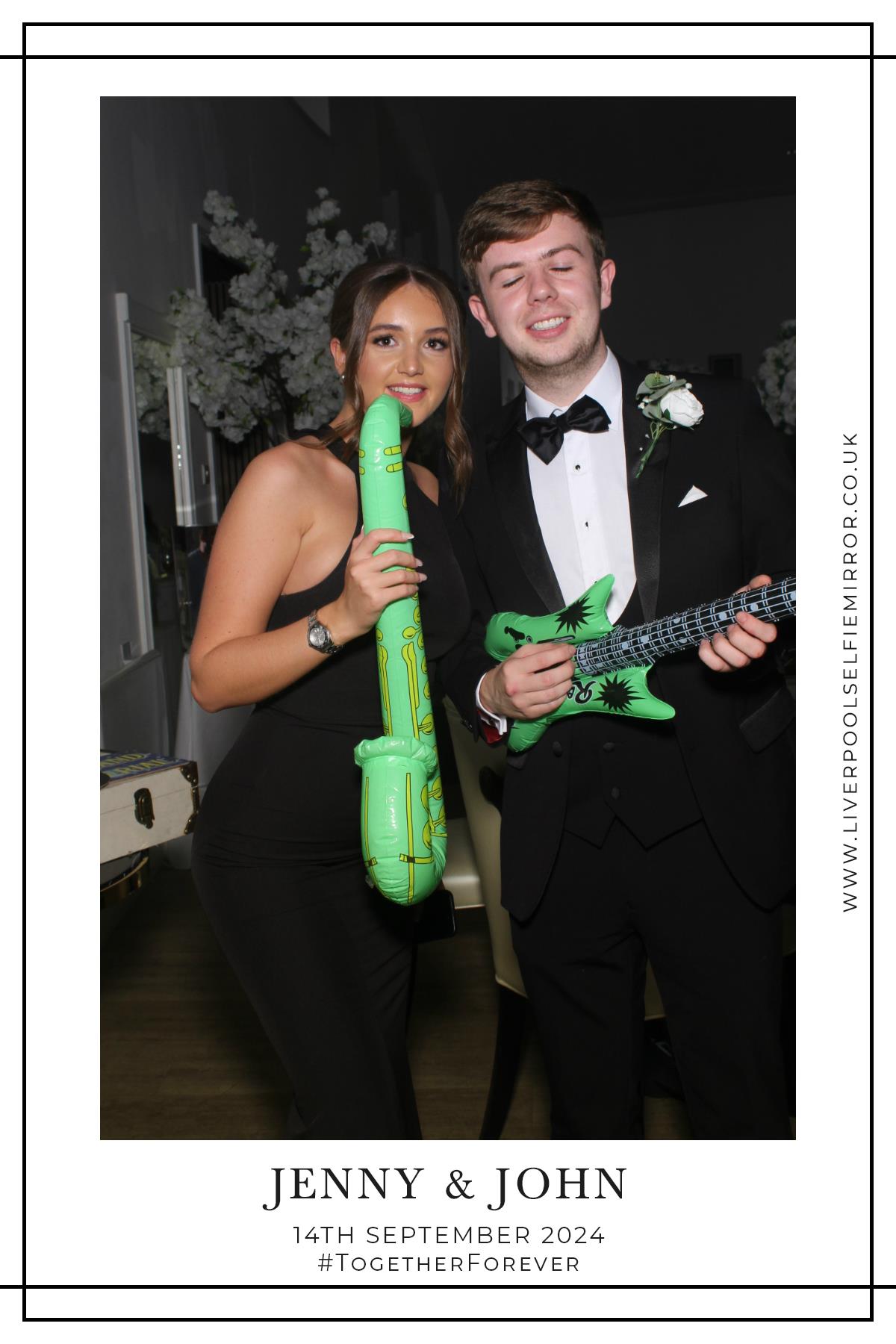 Jenny & John's Wedding | View more photos from the event at gallery.liverpoolselfiemirror.co.uk/u/LiverpoolSelfieMirror/Jenny-Johns-Wedding