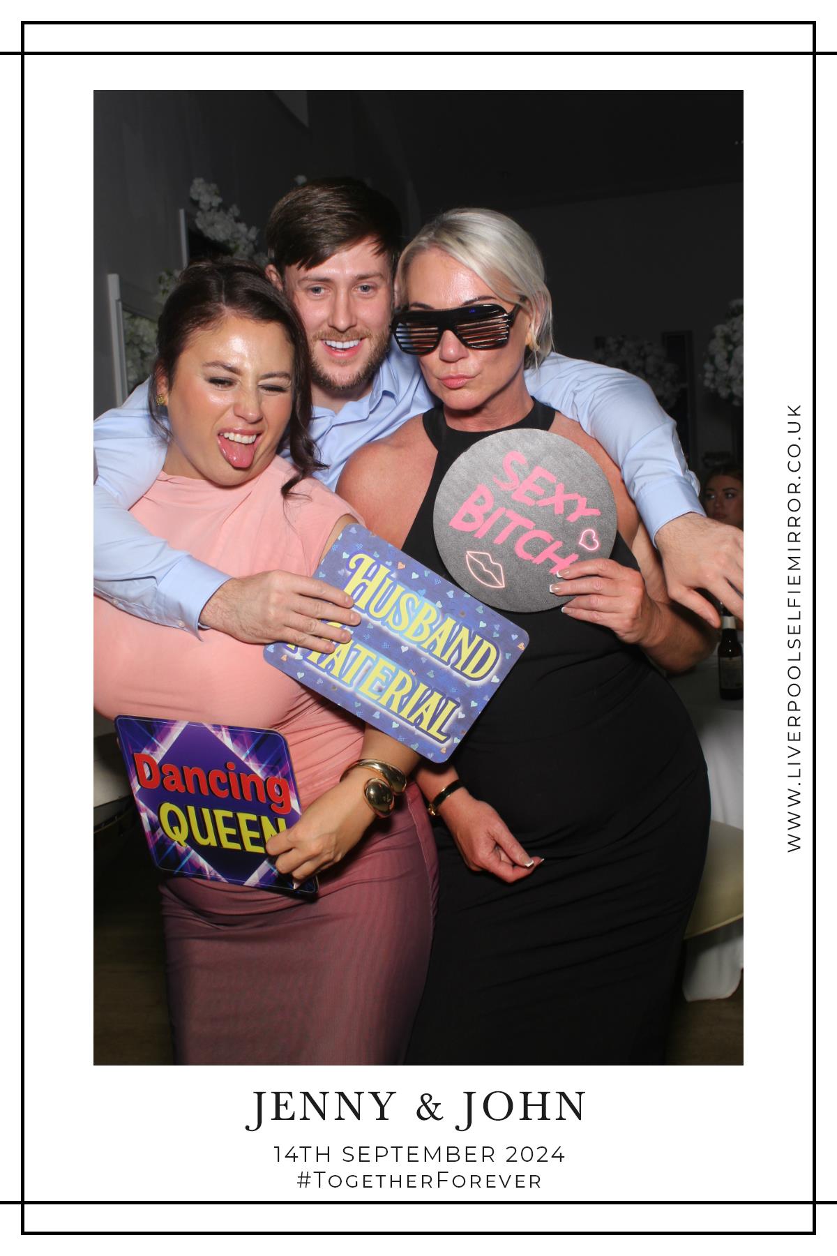 Jenny & John's Wedding | View more photos from the event at gallery.liverpoolselfiemirror.co.uk/u/LiverpoolSelfieMirror/Jenny-Johns-Wedding