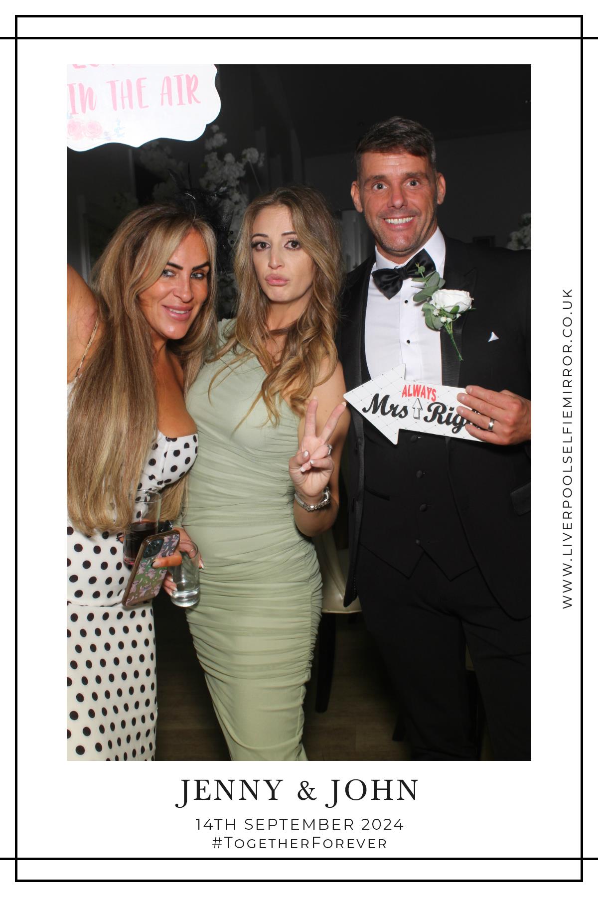 Jenny & John's Wedding | View more photos from the event at gallery.liverpoolselfiemirror.co.uk/u/LiverpoolSelfieMirror/Jenny-Johns-Wedding