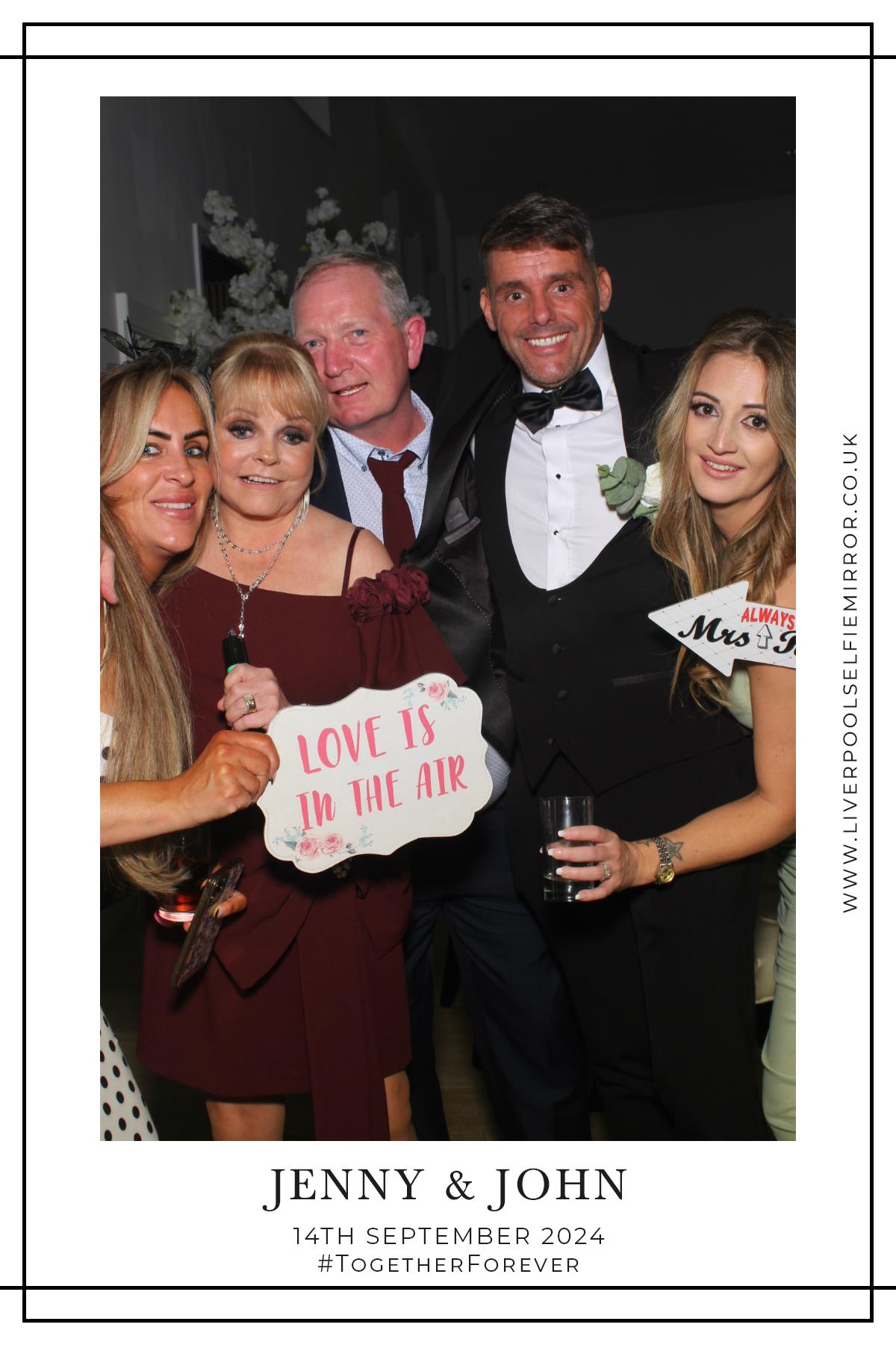 Jenny & John's Wedding | View more photos from the event at gallery.liverpoolselfiemirror.co.uk/u/LiverpoolSelfieMirror/Jenny-Johns-Wedding