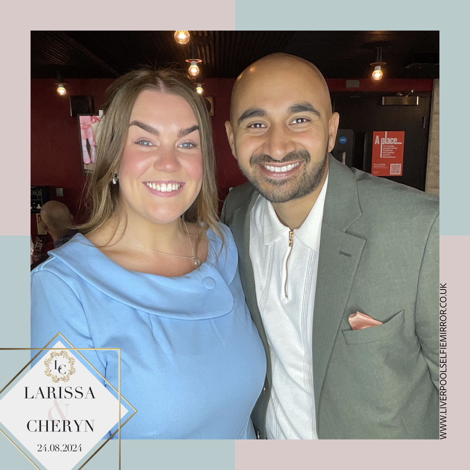 Larissa & Cheryn's Wedding | View more photos from the event at gallery.liverpoolselfiemirror.co.uk/u/LiverpoolSelfieMirror/Larissa-Cheryns-Wedding