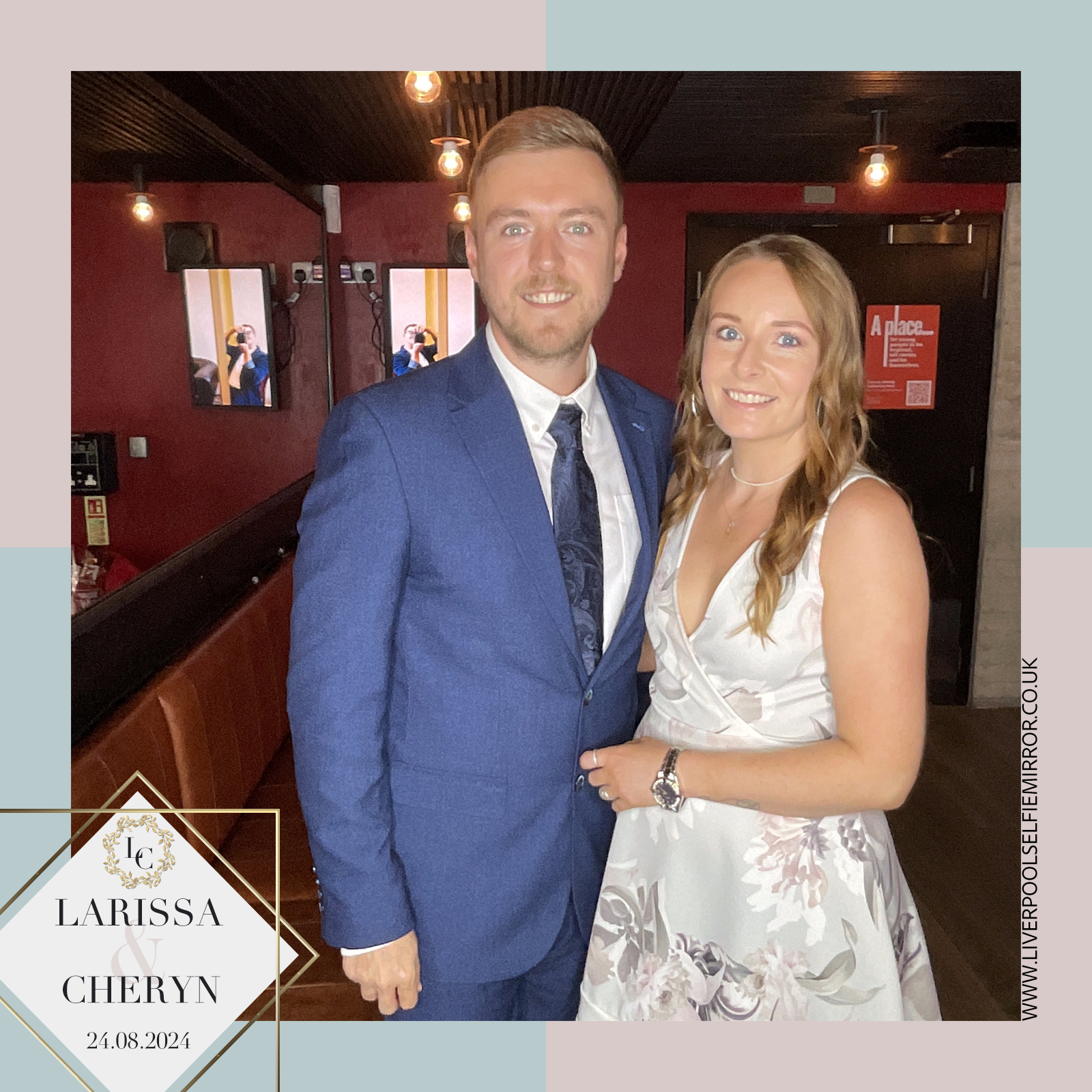 Larissa & Cheryn's Wedding | View more photos from the event at gallery.liverpoolselfiemirror.co.uk/u/LiverpoolSelfieMirror/Larissa-Cheryns-Wedding