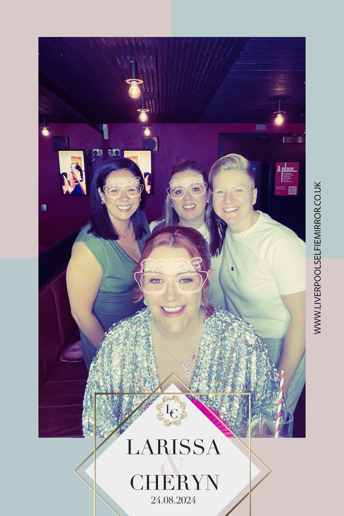 Larissa & Cheryn's Wedding | View more photos from the event at gallery.liverpoolselfiemirror.co.uk/u/LiverpoolSelfieMirror/Larissa-Cheryns-Wedding
