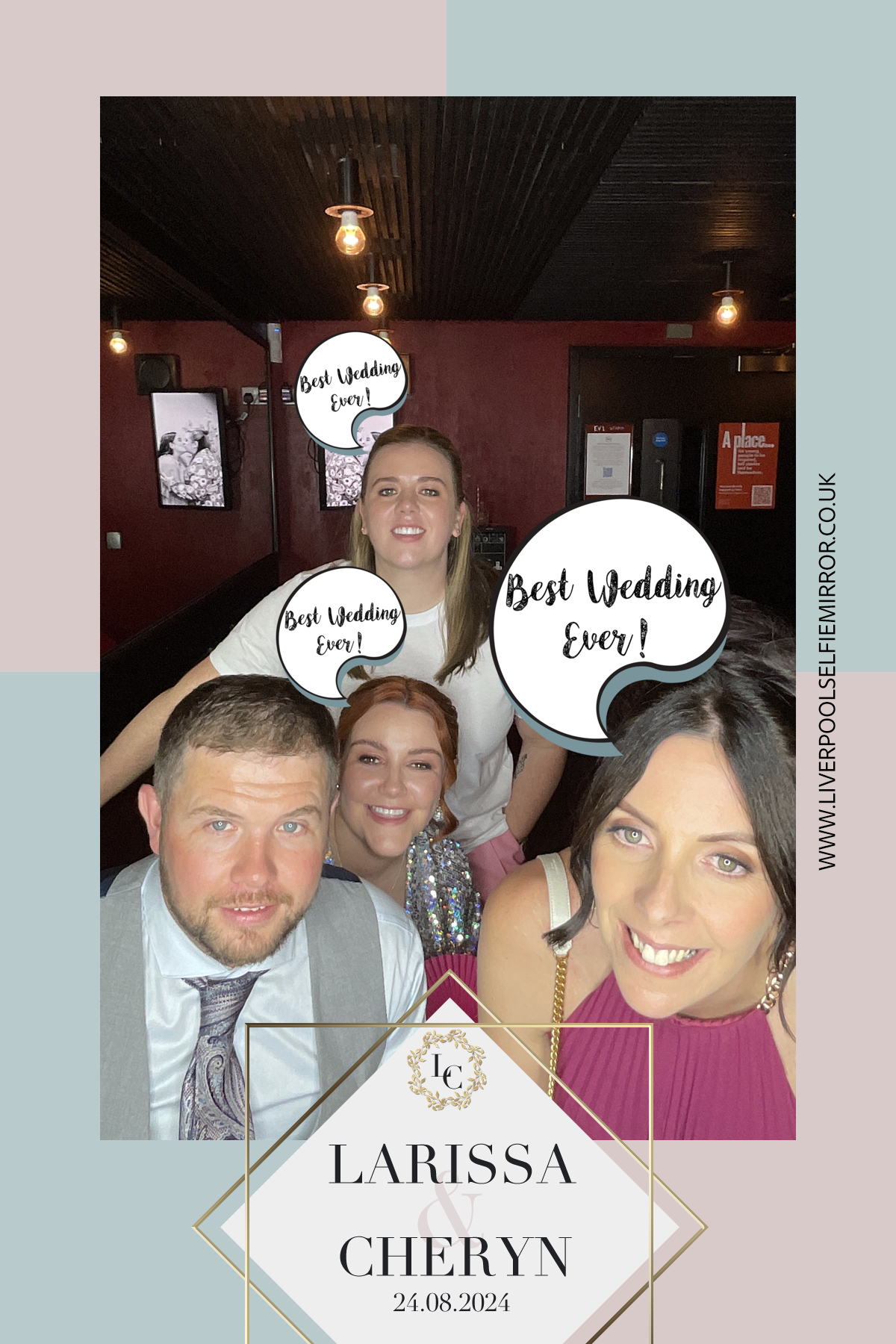 Larissa & Cheryn's Wedding | View more photos from the event at gallery.liverpoolselfiemirror.co.uk/u/LiverpoolSelfieMirror/Larissa-Cheryns-Wedding
