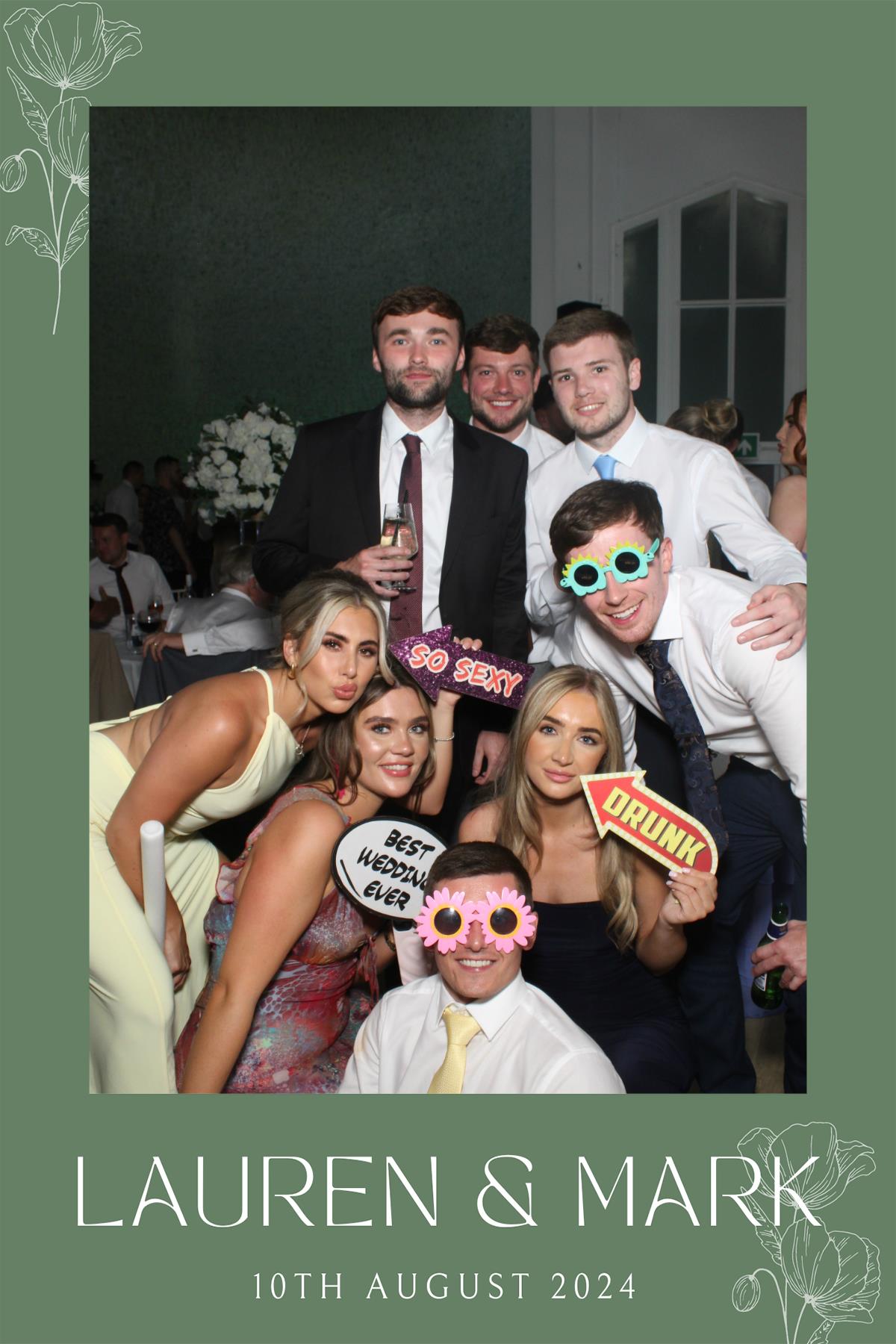 Lauren & Mark's Wedding | View more photos from the event at gallery.liverpoolselfiemirror.co.uk/u/LiverpoolSelfieMirror/Lauren-Marks-Wedding