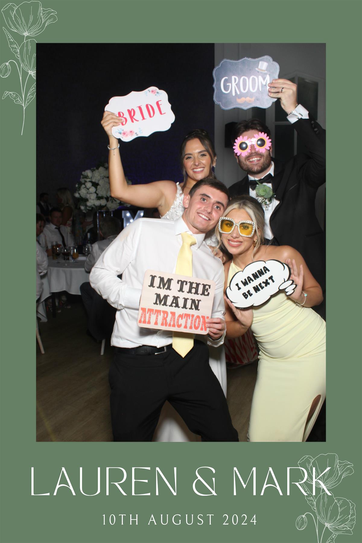 Lauren & Mark's Wedding | View more photos from the event at gallery.liverpoolselfiemirror.co.uk/u/LiverpoolSelfieMirror/Lauren-Marks-Wedding