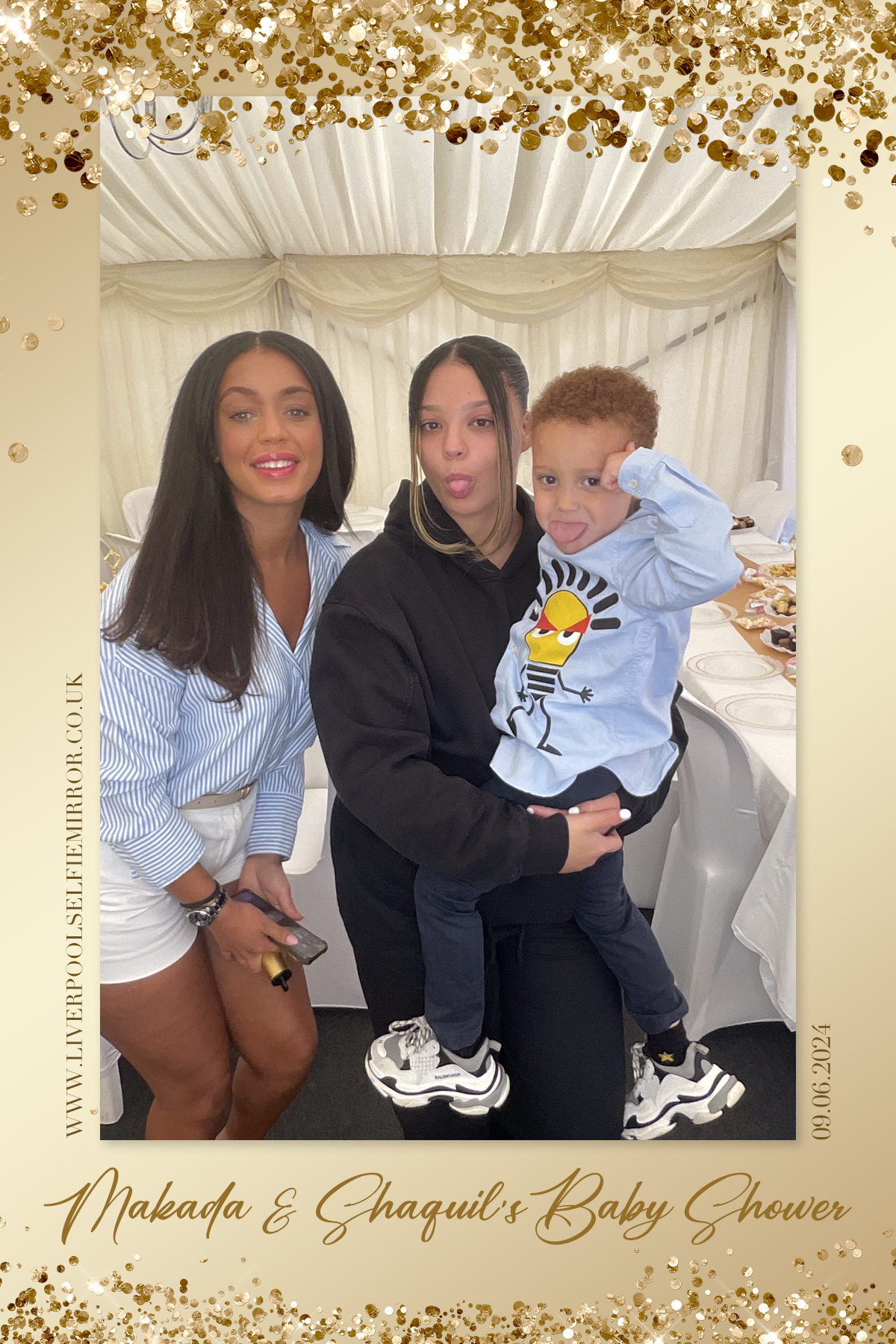 Makada and Shaquil's Baby Shower | View more photos from the event at gallery.liverpoolselfiemirror.co.uk/u/LiverpoolSelfieMirror/Makada-and-Shaquils-Baby-Shower
