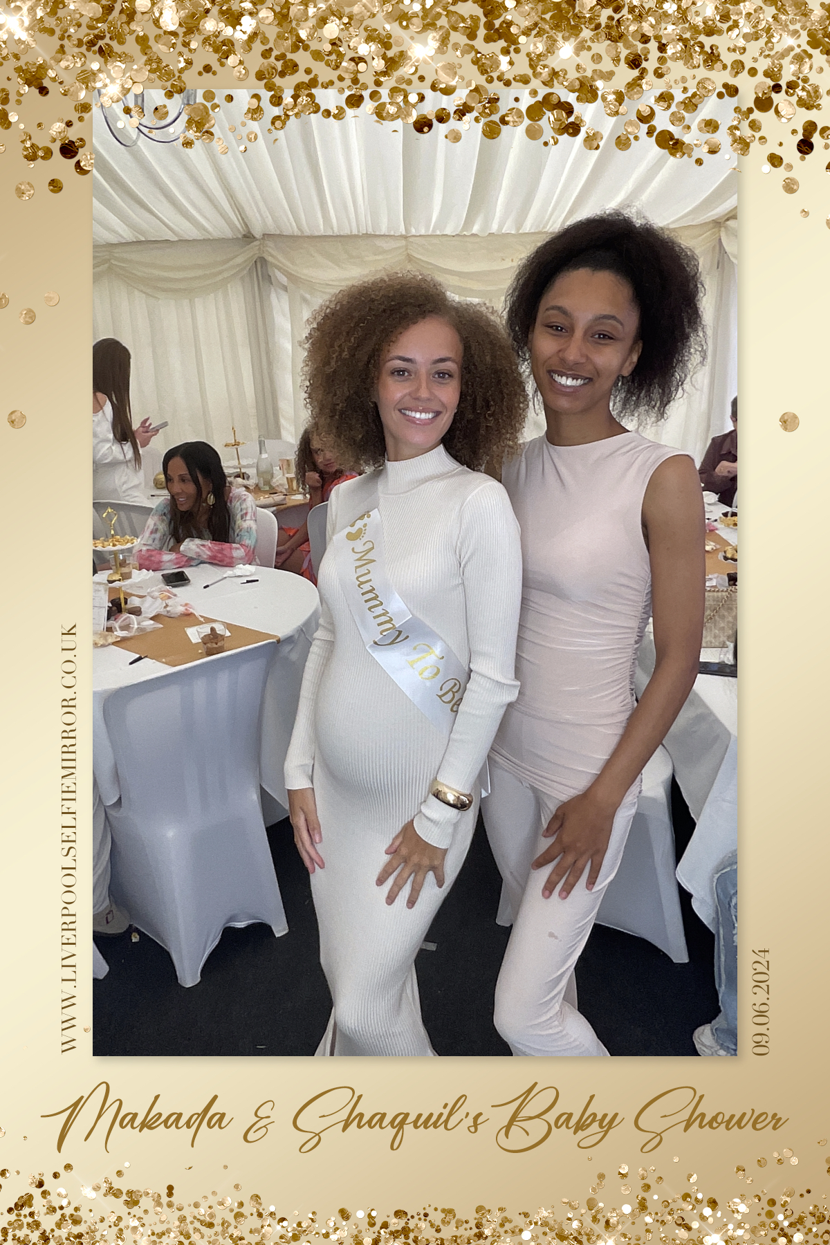 Makada and Shaquil's Baby Shower | View more photos from the event at gallery.liverpoolselfiemirror.co.uk/u/LiverpoolSelfieMirror/Makada-and-Shaquils-Baby-Shower