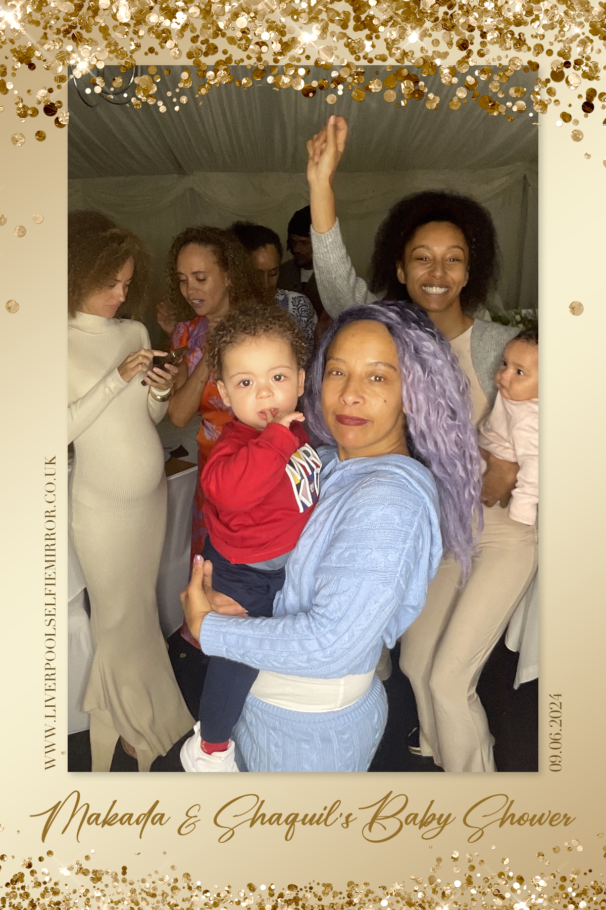 Makada and Shaquil's Baby Shower | View more photos from the event at gallery.liverpoolselfiemirror.co.uk/u/LiverpoolSelfieMirror/Makada-and-Shaquils-Baby-Shower