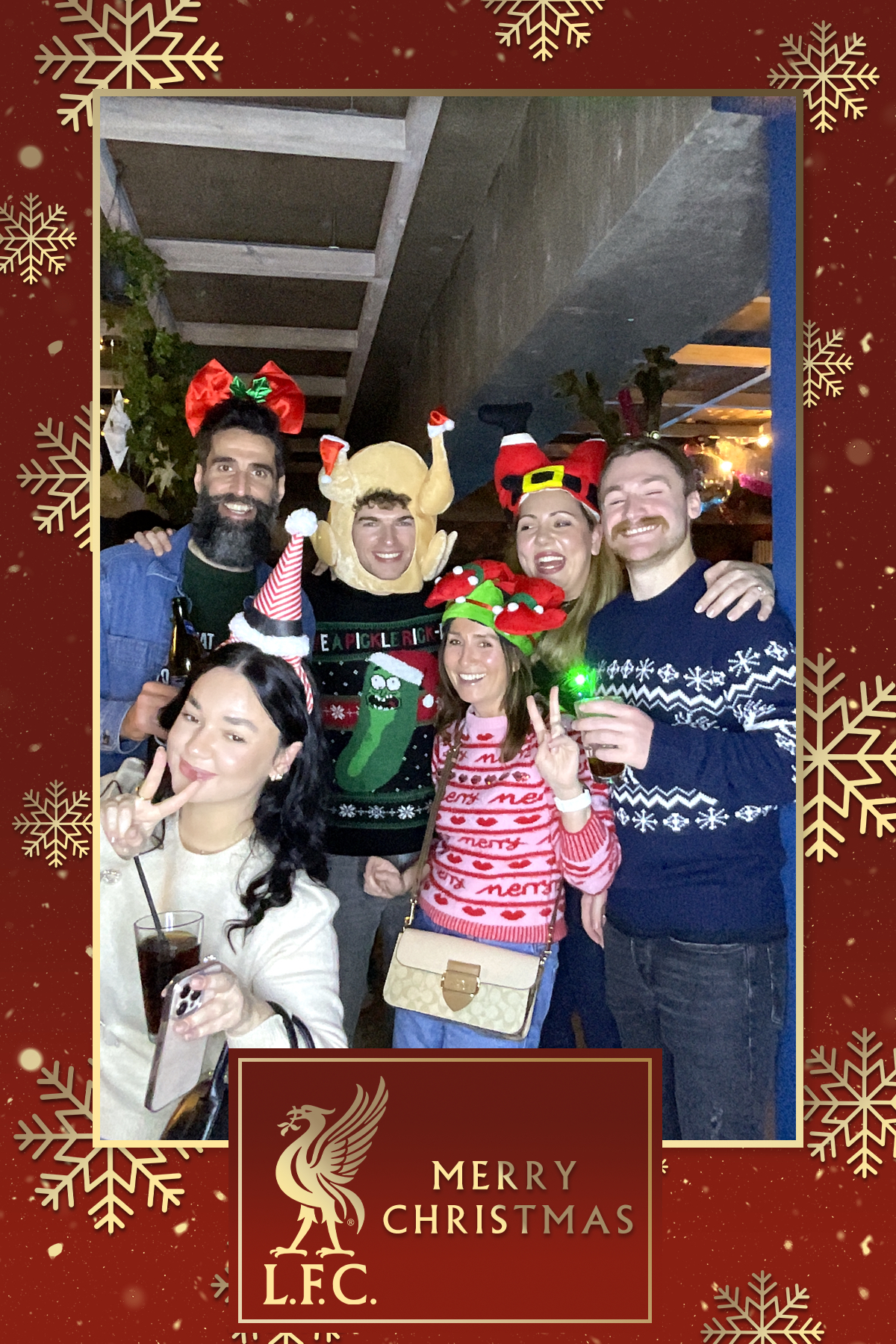 Merry Christmas LFC | View more photos from the event at gallery.liverpoolselfiemirror.co.uk/u/LiverpoolSelfieMirror/Merry-Christmas-LFC