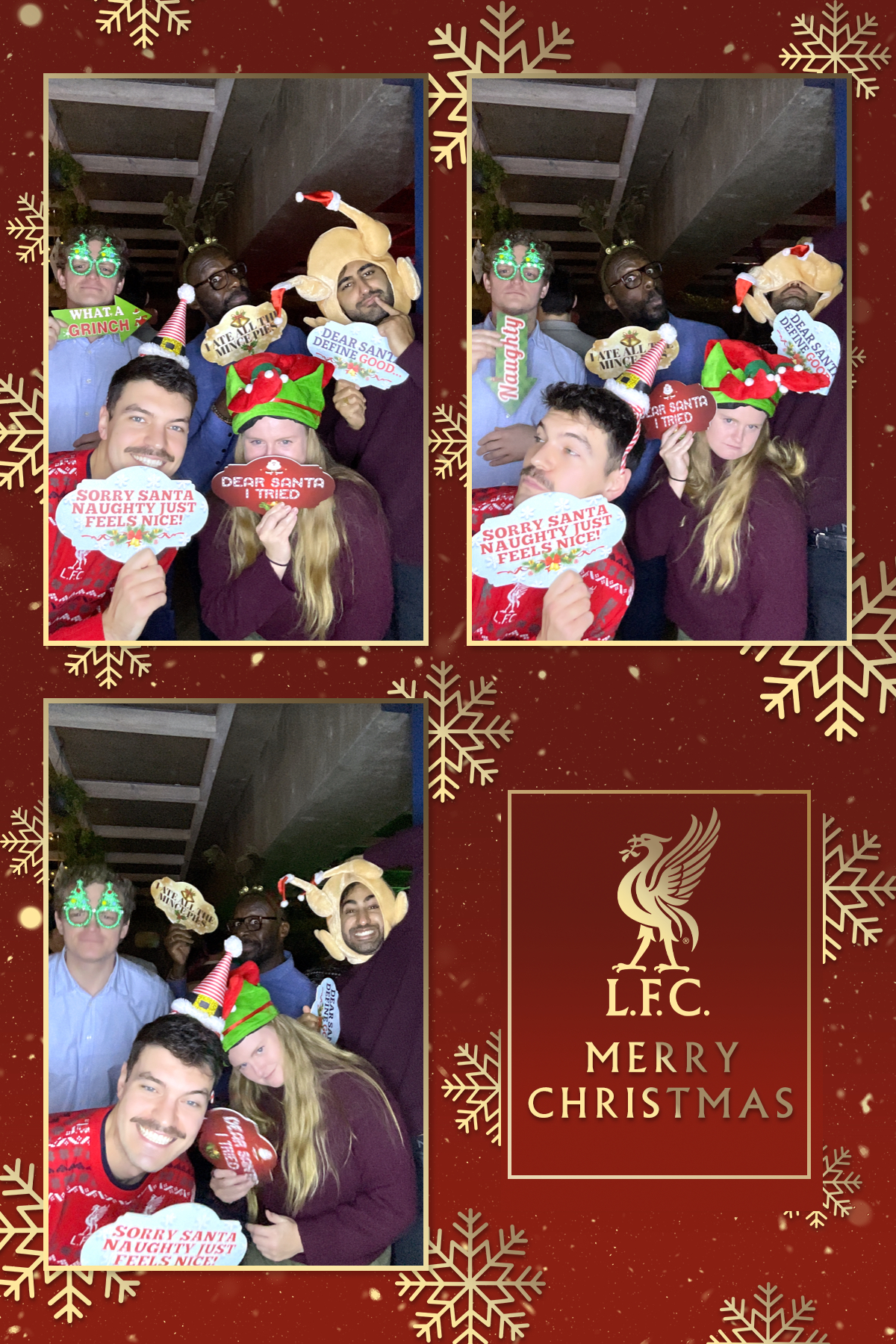 Merry Christmas LFC | View more photos from the event at gallery.liverpoolselfiemirror.co.uk/u/LiverpoolSelfieMirror/Merry-Christmas-LFC