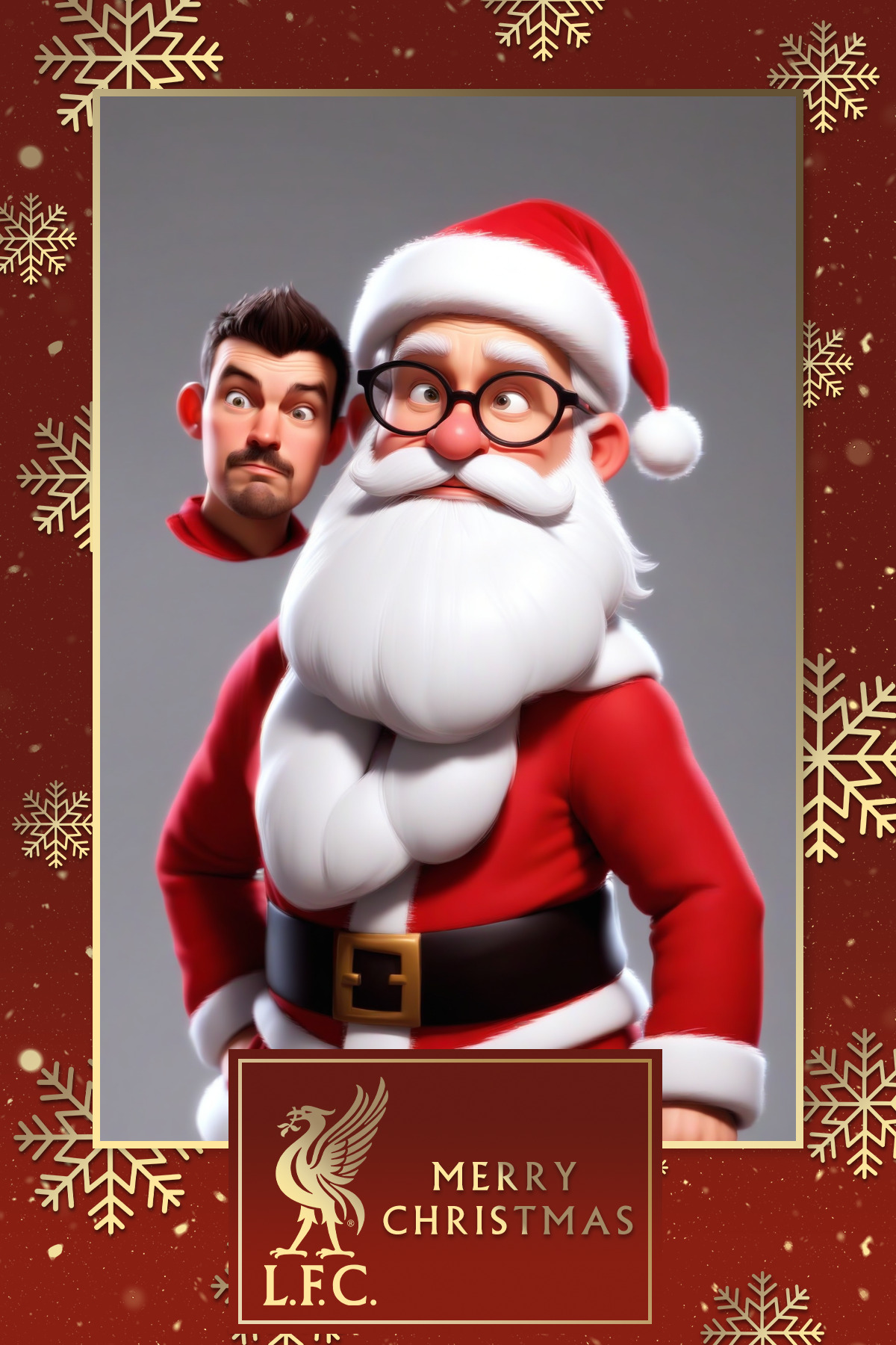 Merry Christmas LFC | View more photos from the event at gallery.liverpoolselfiemirror.co.uk/u/LiverpoolSelfieMirror/Merry-Christmas-LFC