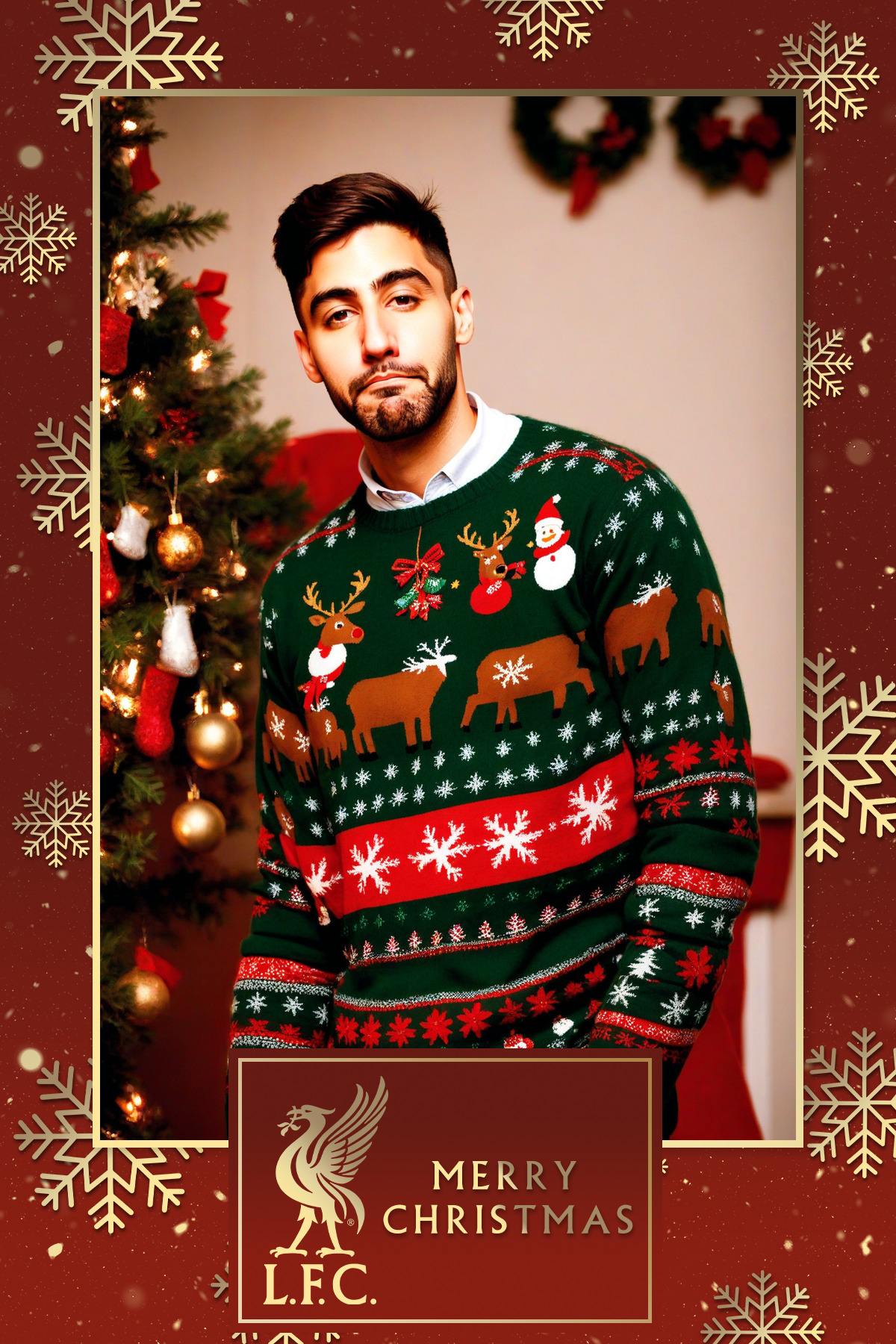 Merry Christmas LFC | View more photos from the event at gallery.liverpoolselfiemirror.co.uk/u/LiverpoolSelfieMirror/Merry-Christmas-LFC