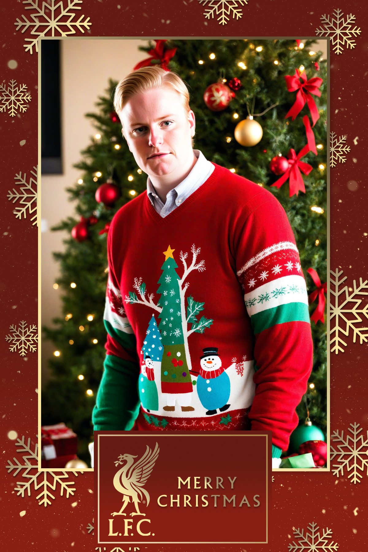 Merry Christmas LFC | View more photos from the event at gallery.liverpoolselfiemirror.co.uk/u/LiverpoolSelfieMirror/Merry-Christmas-LFC