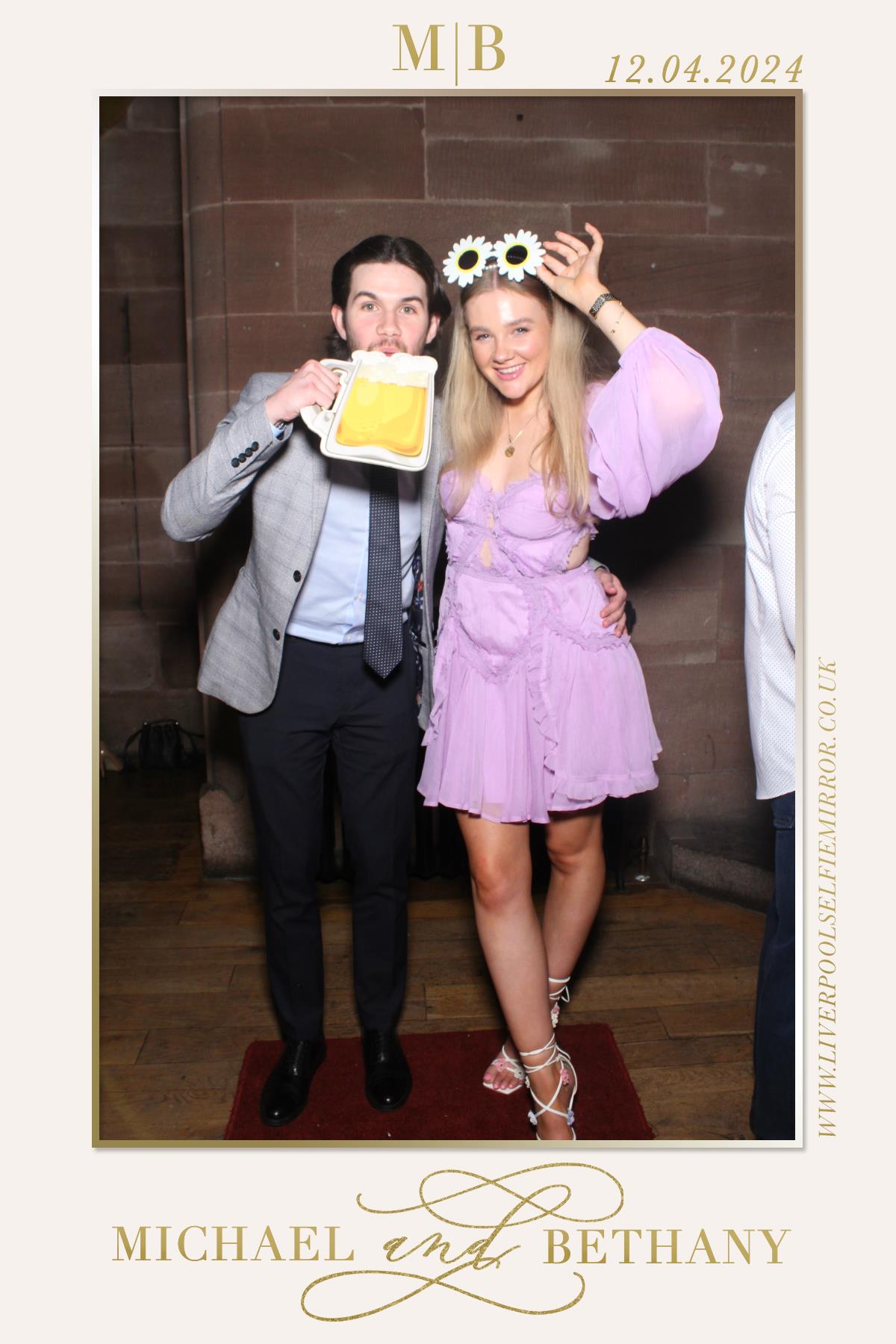 Michael & Bethany's Wedding | View more photos from the event at gallery.liverpoolselfiemirror.co.uk/u/LiverpoolSelfieMirror/Michael-Bethanys-Wedding