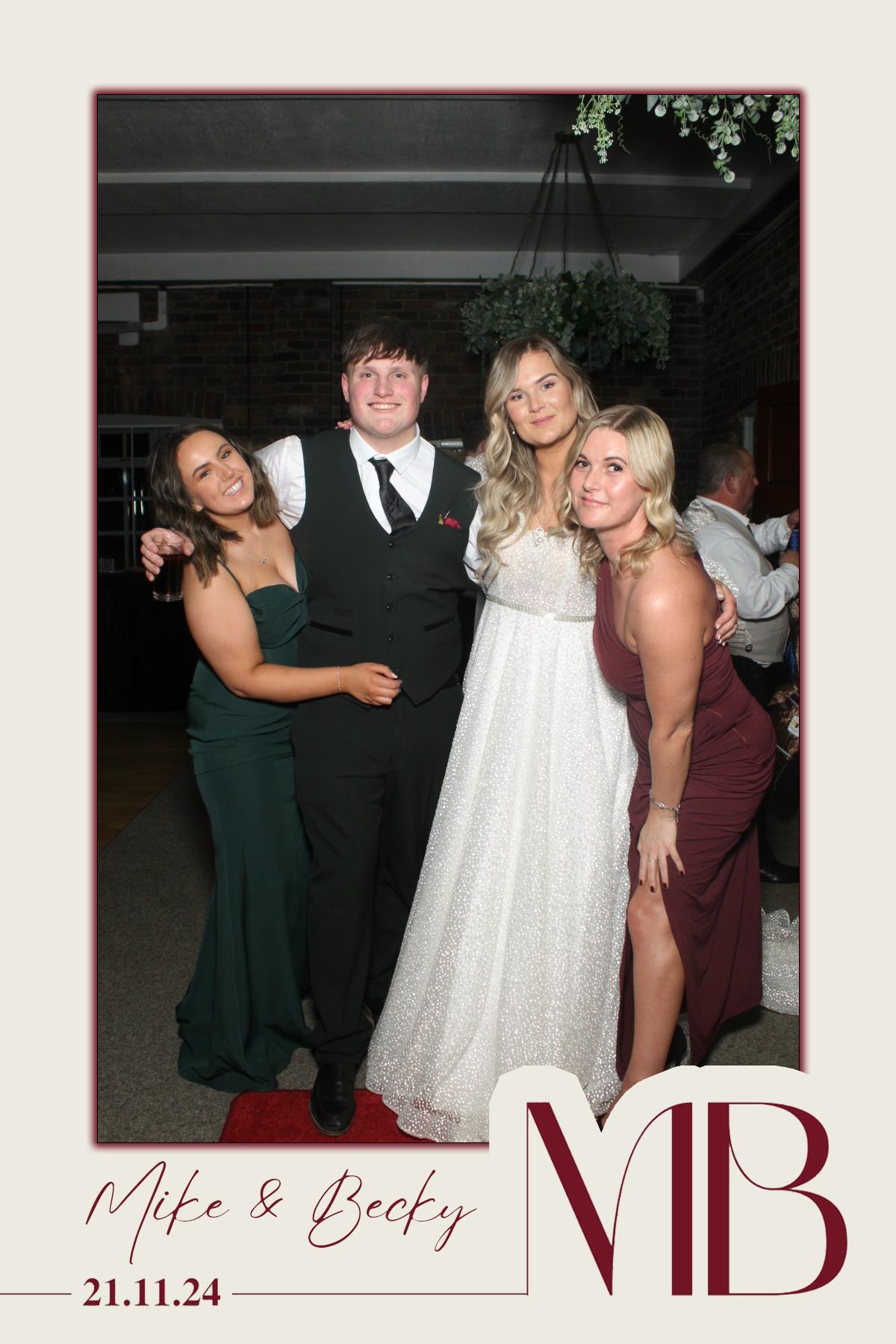 Mike & Becky's Wedding | View more photos from the event at gallery.liverpoolselfiemirror.co.uk/u/LiverpoolSelfieMirror/Mike-Beckys-Wedding