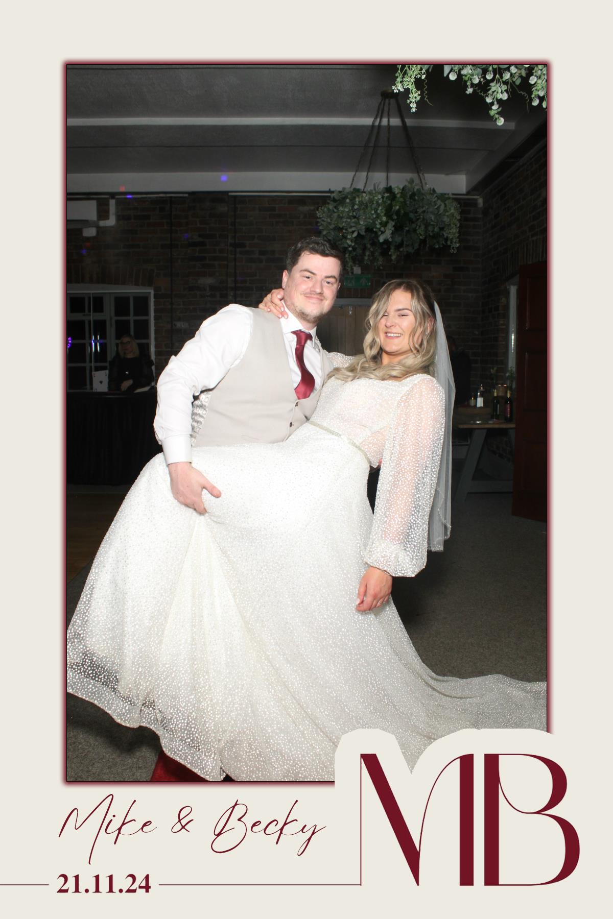 Mike & Becky's Wedding | View more photos from the event at gallery.liverpoolselfiemirror.co.uk/u/LiverpoolSelfieMirror/Mike-Beckys-Wedding