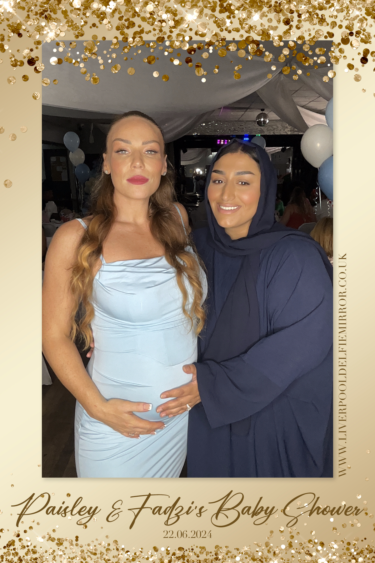 Paisley & Fadzi's Baby Shower | View more photos from the event at gallery.liverpoolselfiemirror.co.uk/u/LiverpoolSelfieMirror/Paisley-Fadzis-Baby-Shower